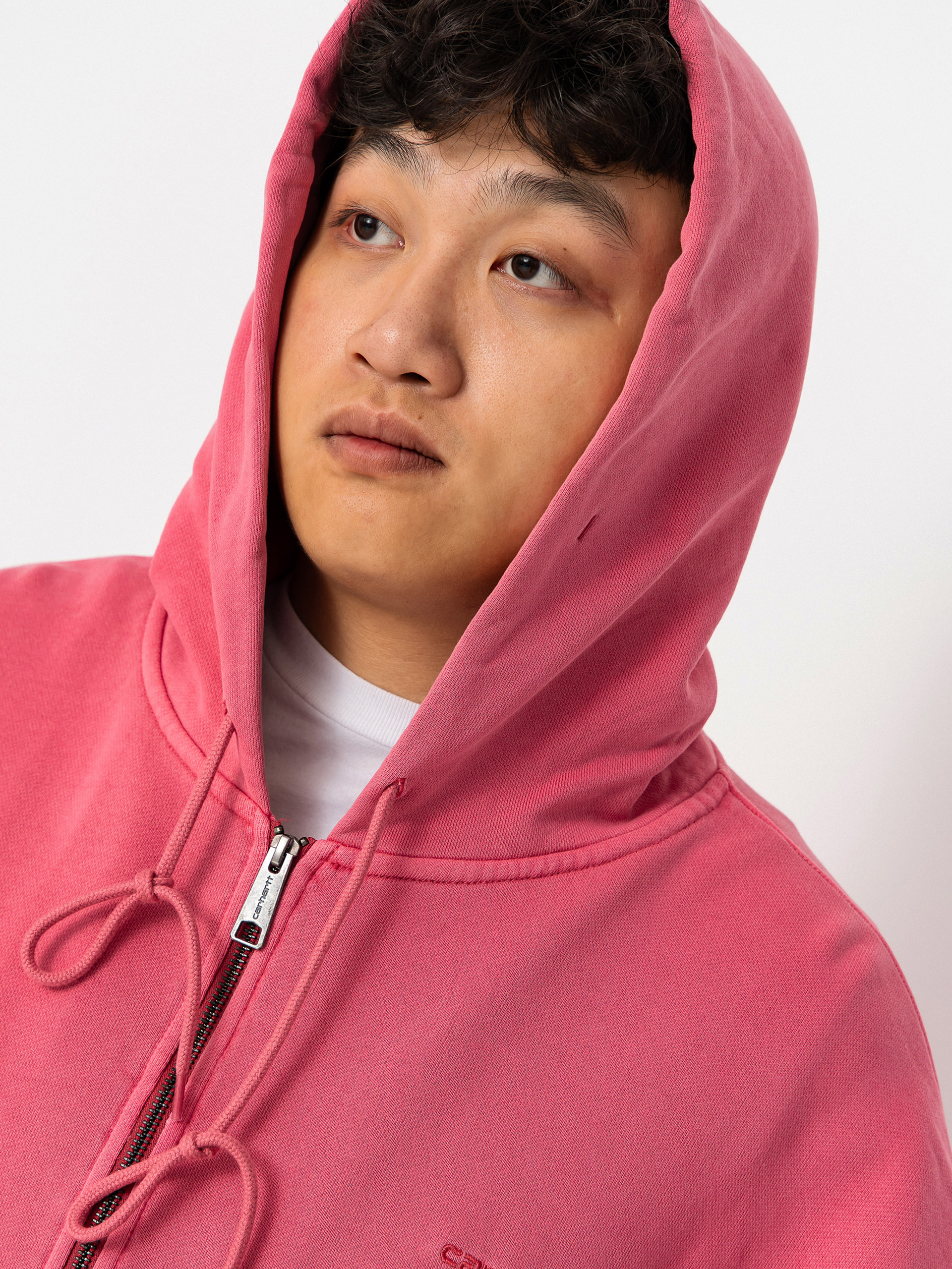 Bluza z kapturem Carhartt WIP Benton ZHD (primrose)