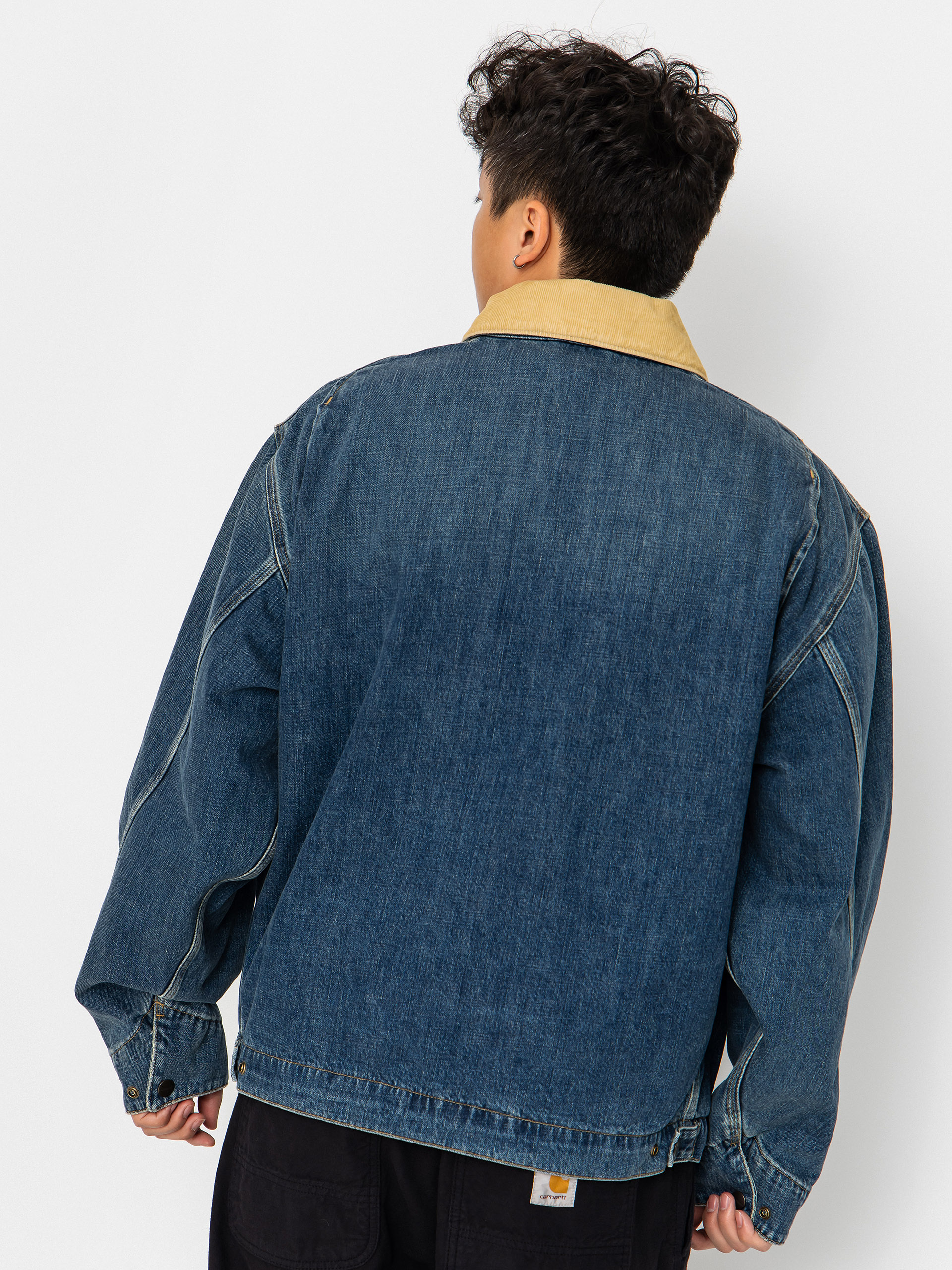 Kurtka Carhartt WIP OG Detroit (blue/dusty h brown)