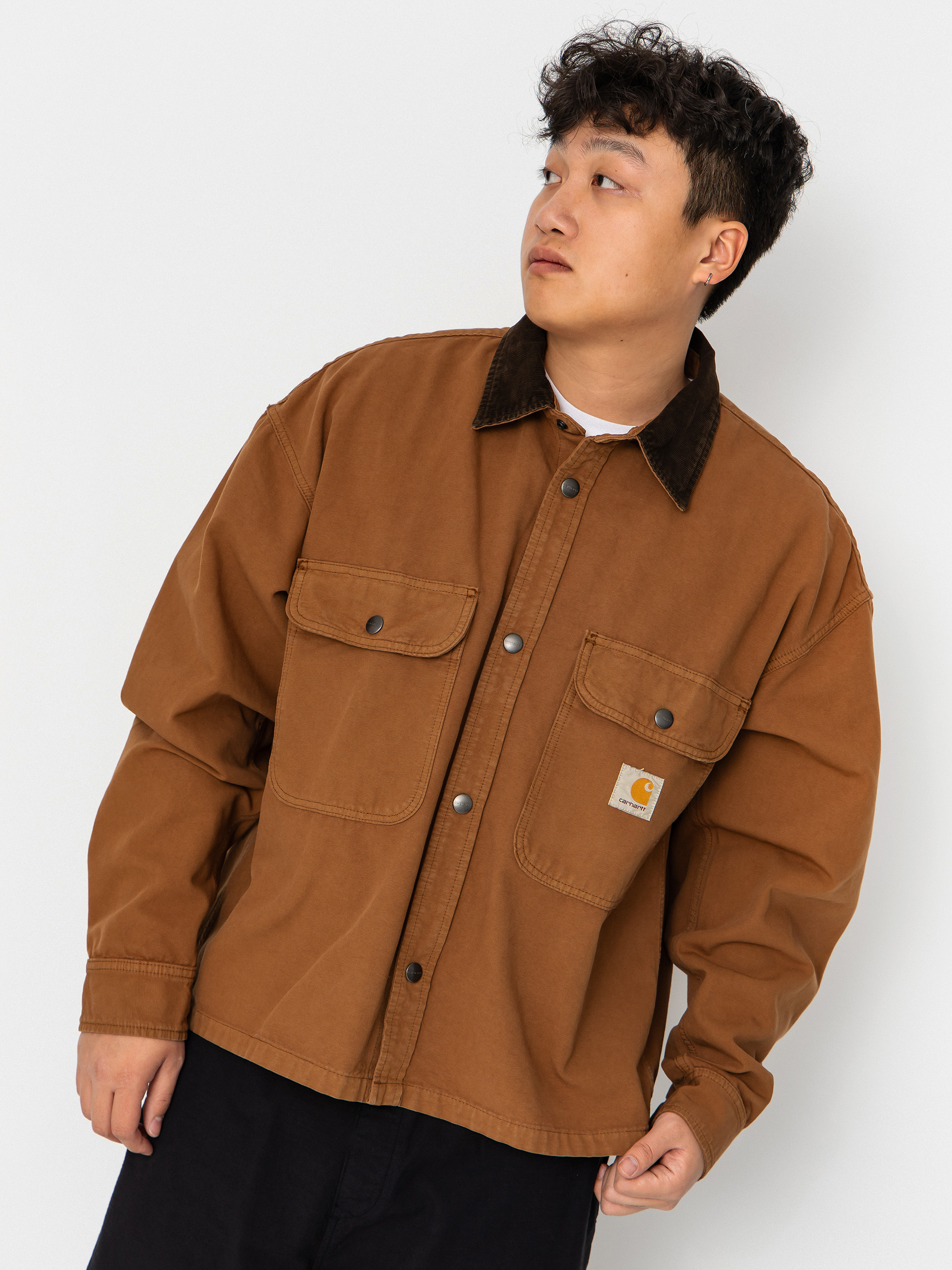 Kurtka Carhartt WIP Prescott (hamilton brown/tobacco)