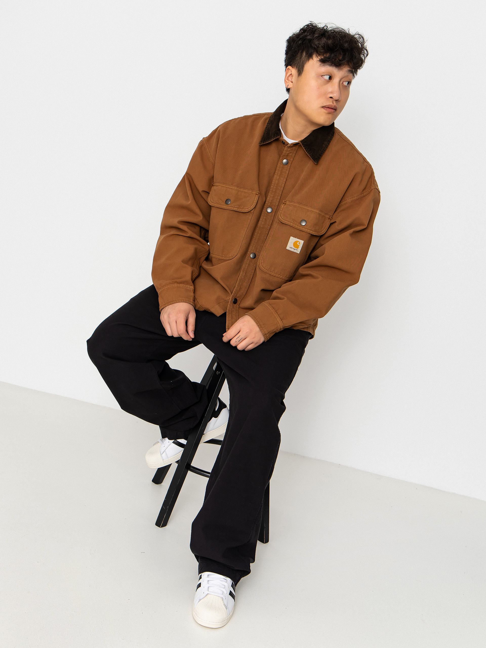 Kurtka Carhartt WIP Prescott (hamilton brown/tobacco)