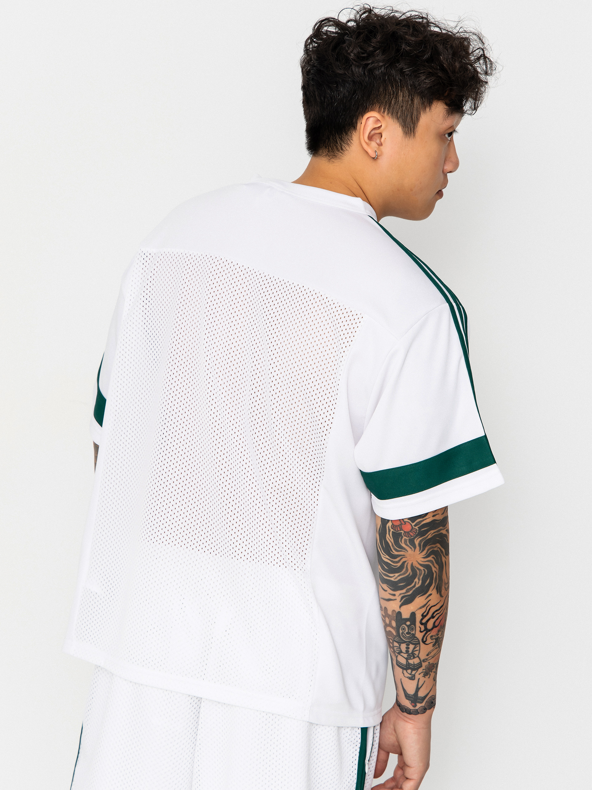 T-shirt adidas Tyshawn Jrsy (white/cgreen)