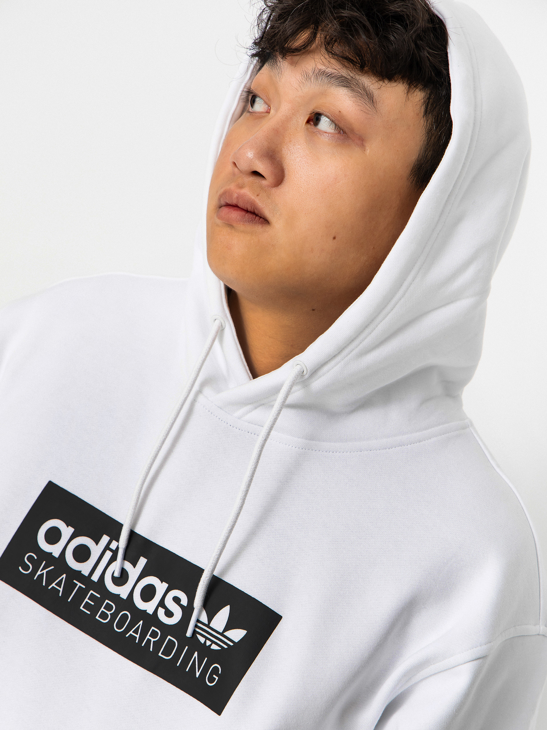 Bluza z kapturem adidas Skt Logo HD (white)