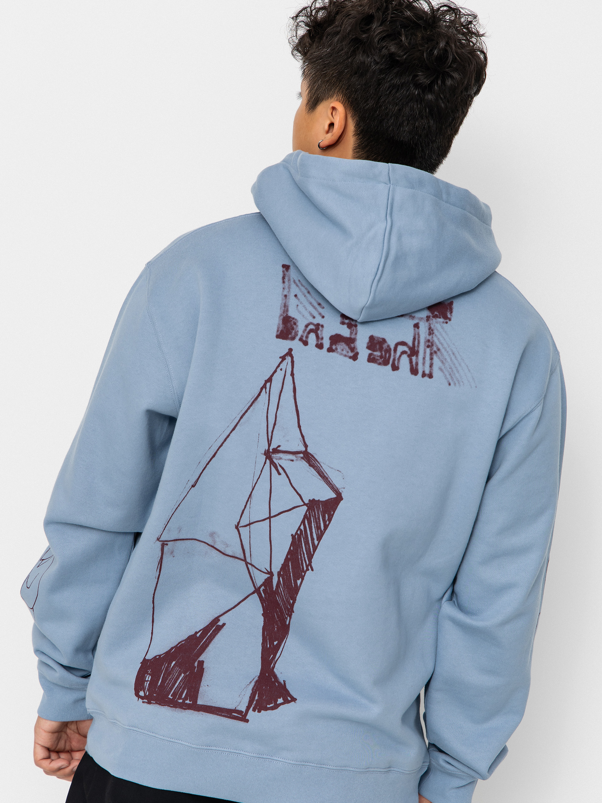 Bluza z kapturem Polar Skate The End HD (dove blue)