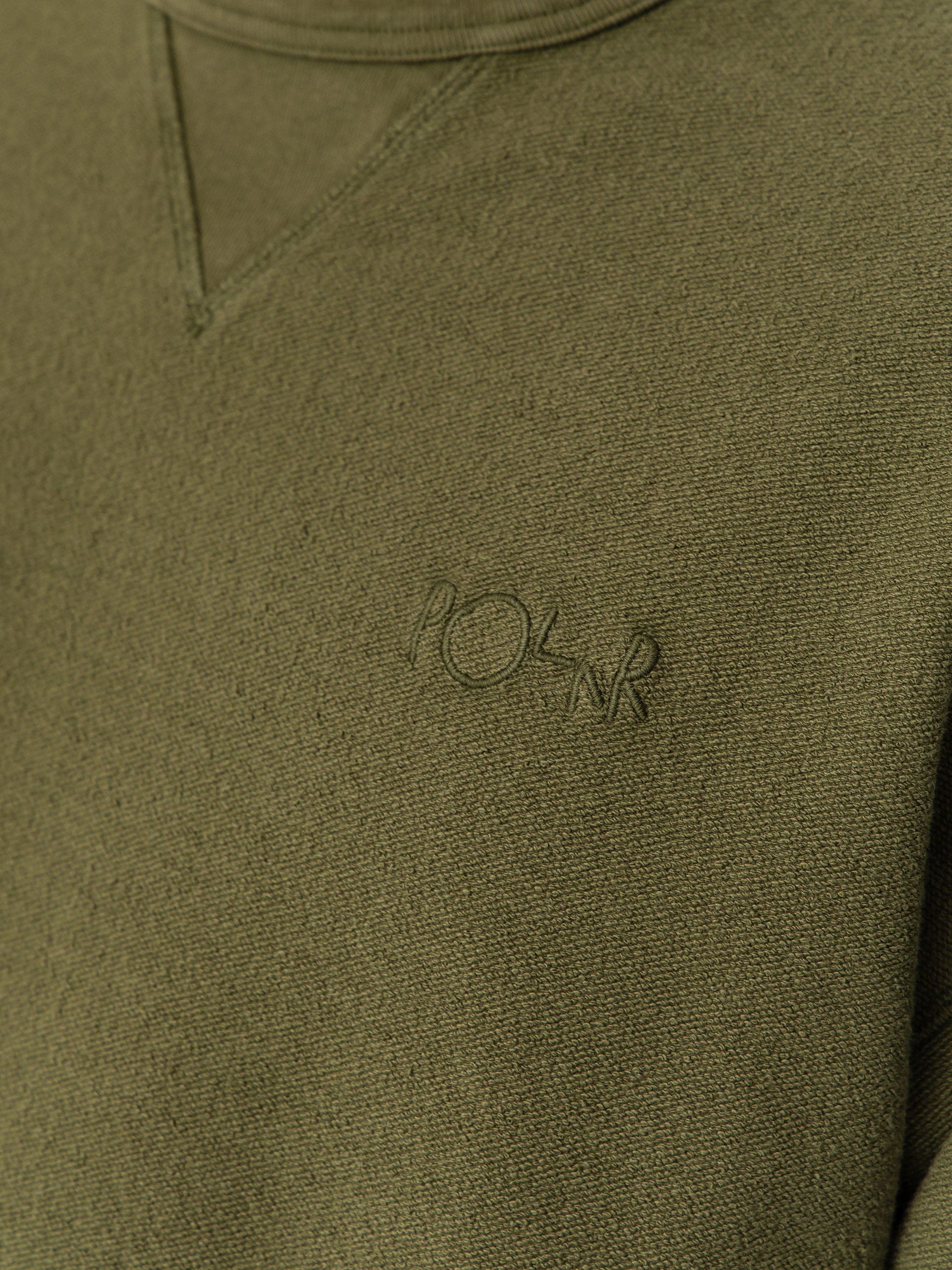 Sweter Polar Skate Reversed (army green)