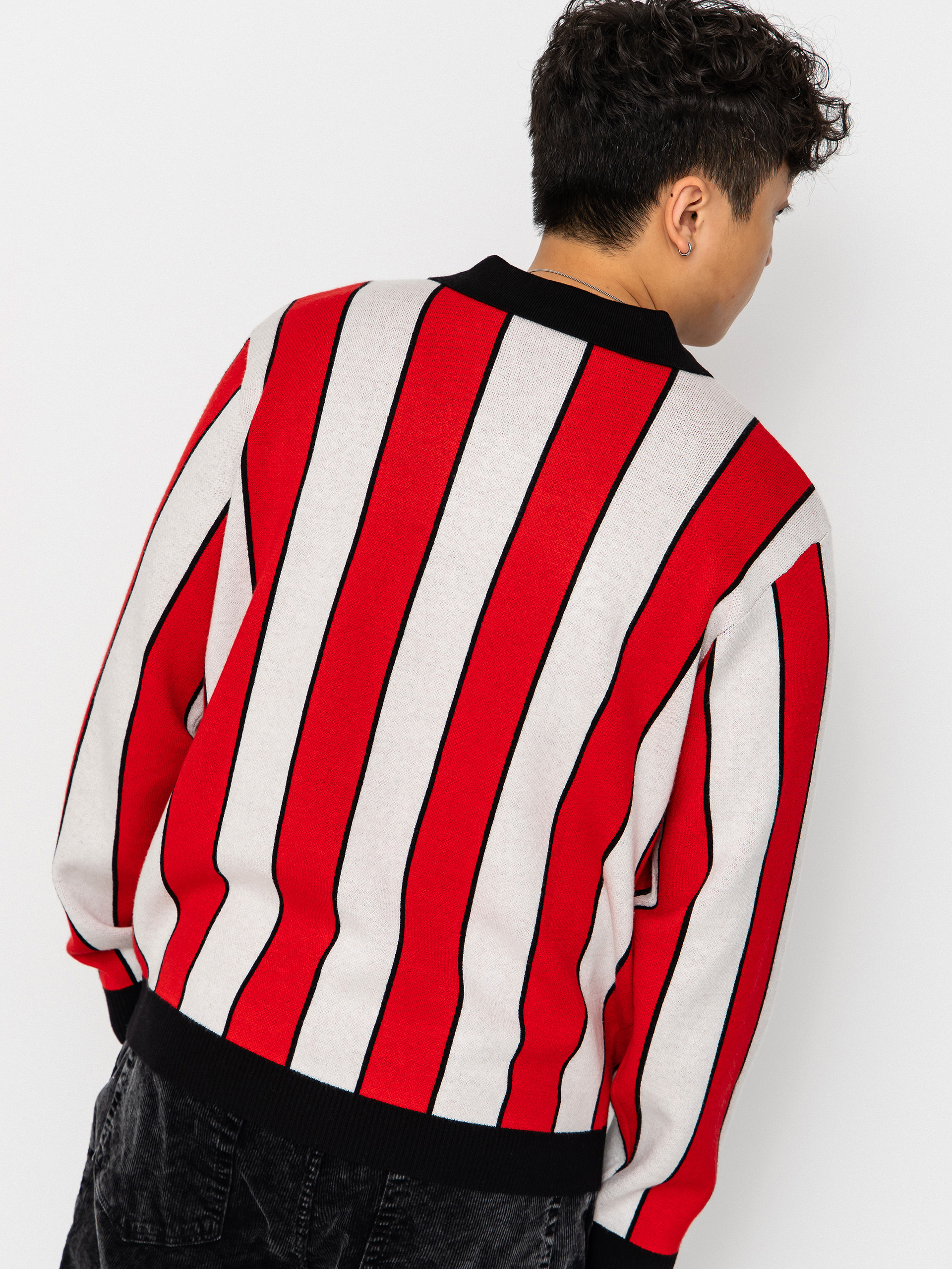Sweter HUF Midfield Jersey (red)