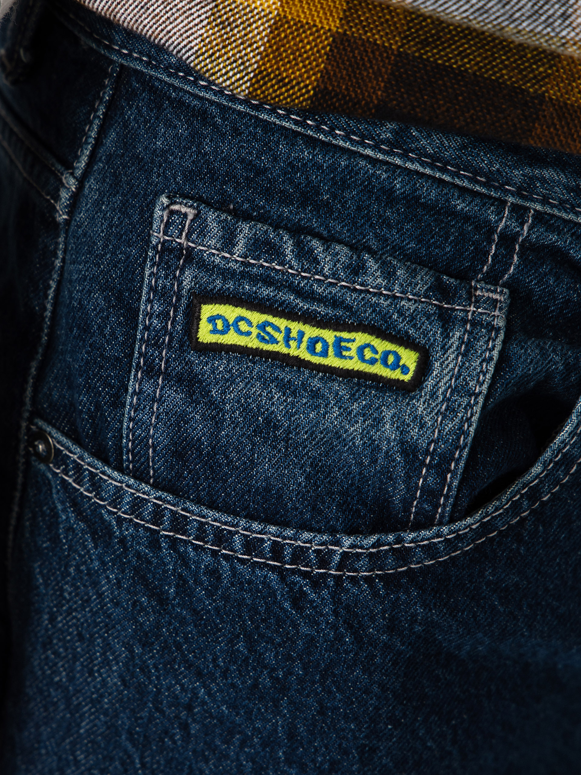 Spodnie DC Worker Baggy Denim Double That (dark denim)
