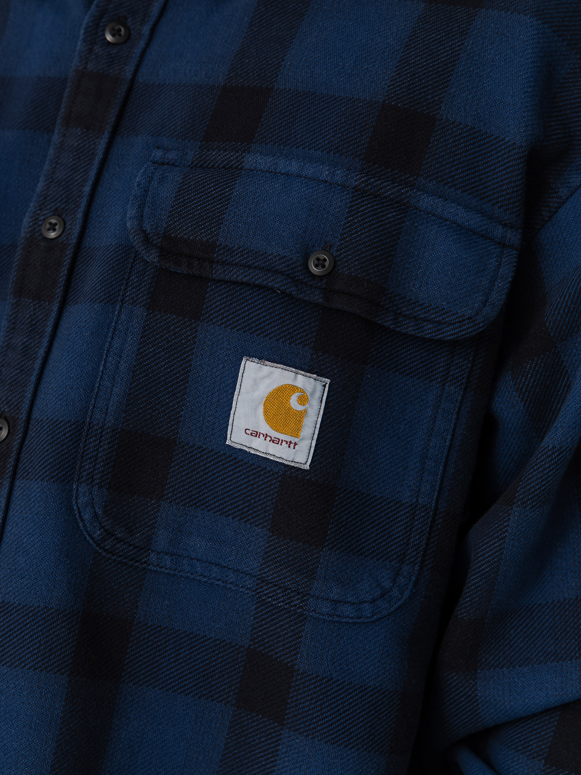 Koszula Carhartt WIP Edmands (edmands check/natural/jupiter)