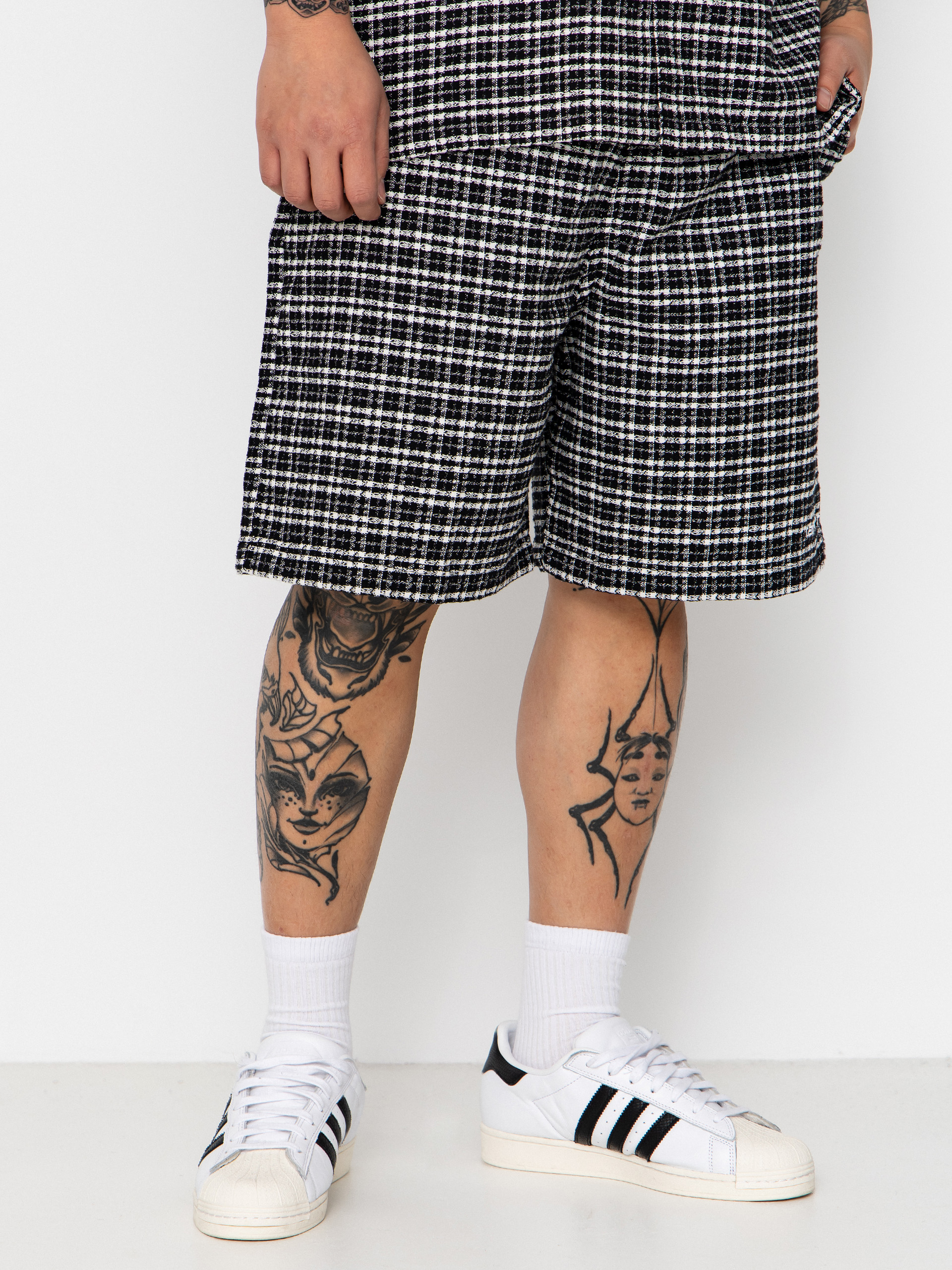 Szorty Carhartt WIP Kander (kander check/black)
