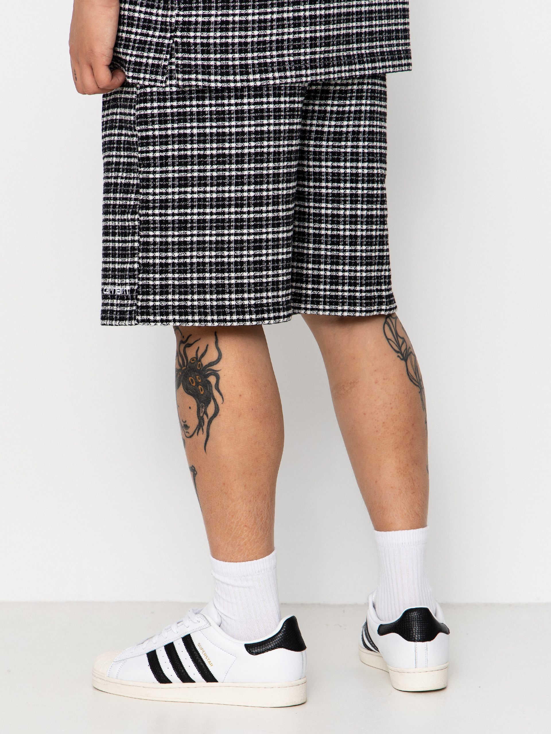Szorty Carhartt WIP Kander (kander check/black)
