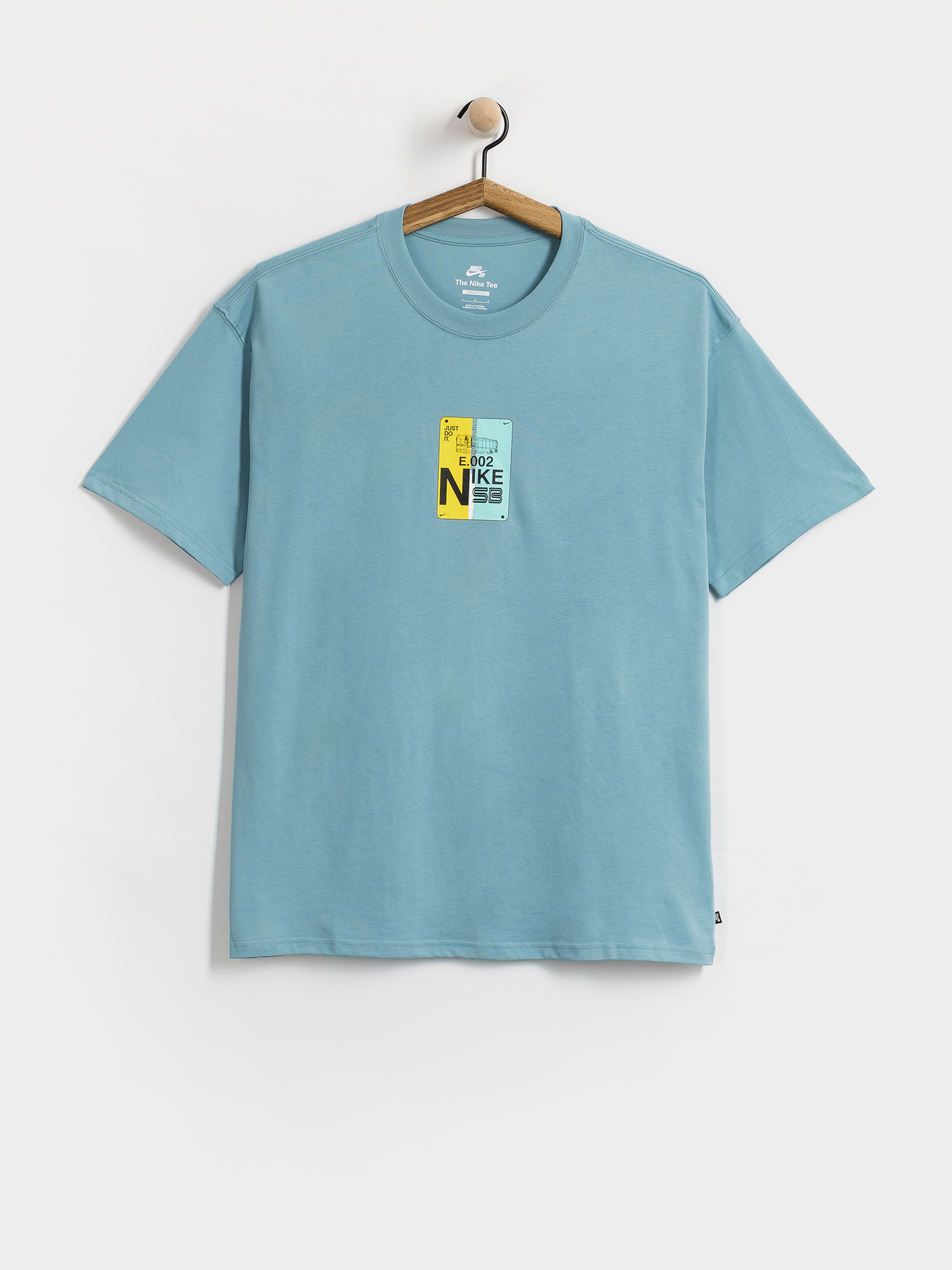 T-shirt Nike SB Bus Pass (denim turq)