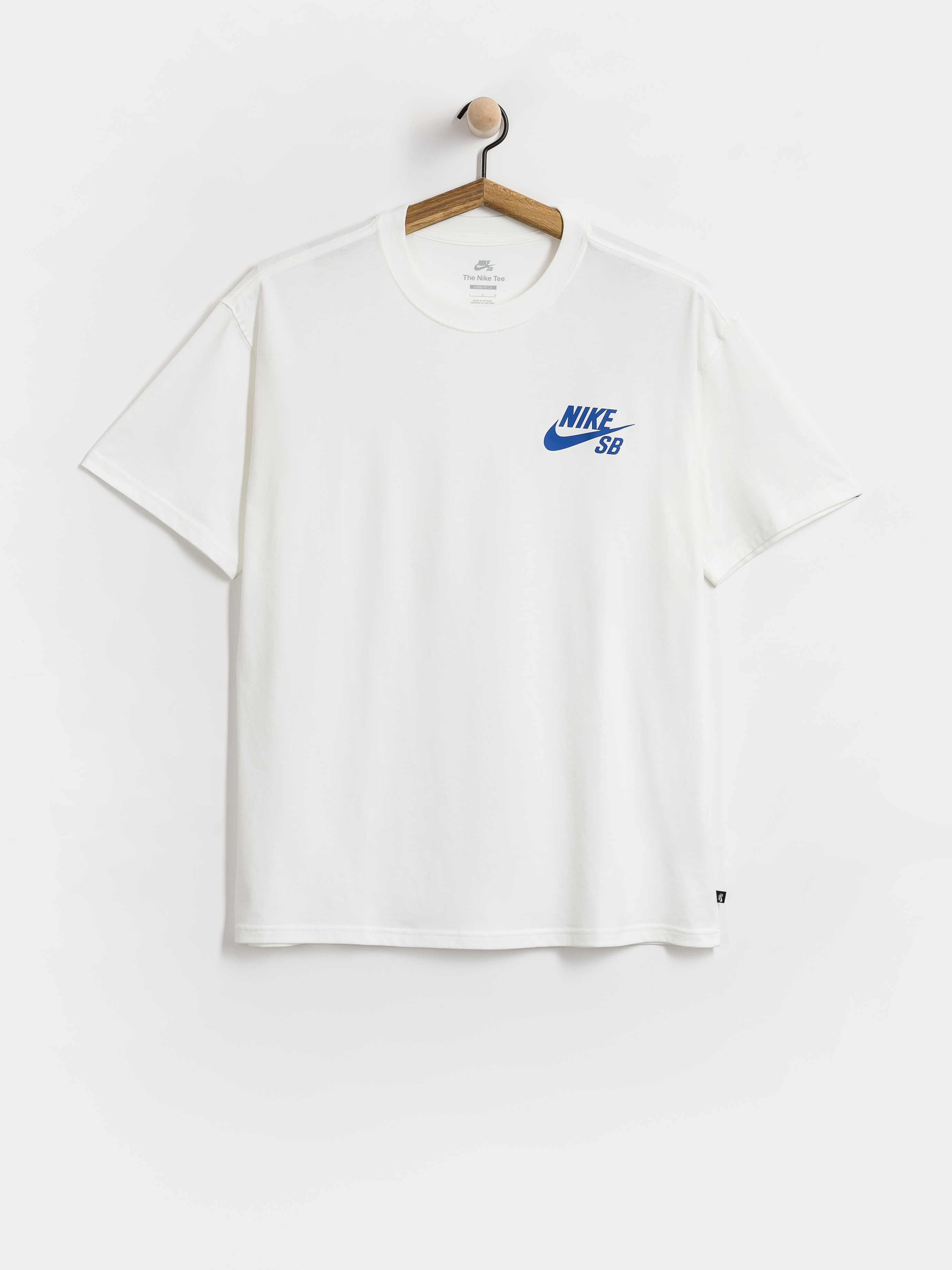 T-shirt Nike SB Logo (white/game royal)