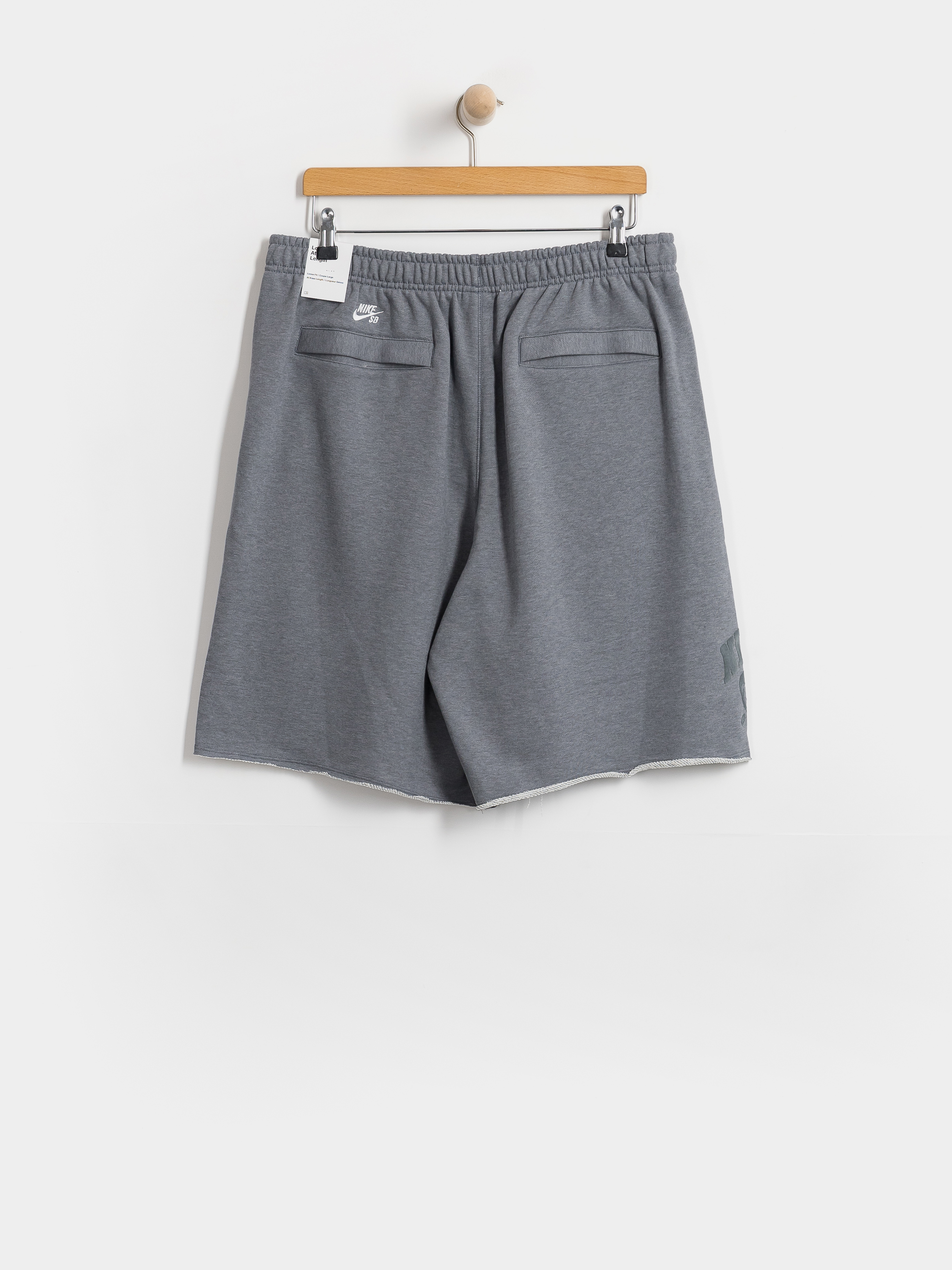 Szorty Nike SB Gfx Flc (cool grey/htr/white)