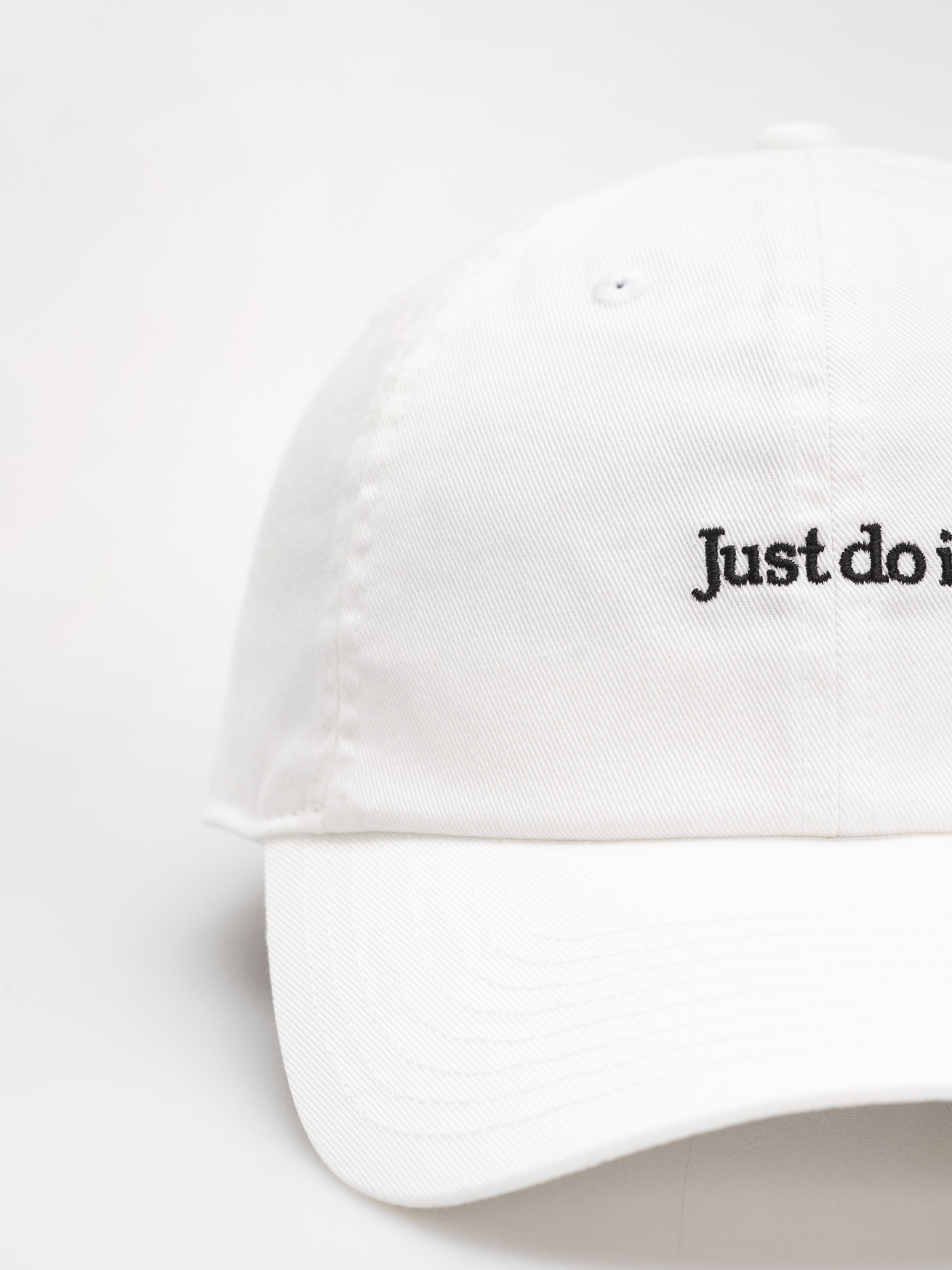 Czapka z daszkiem Nike SB Club Just Do It (white/black)