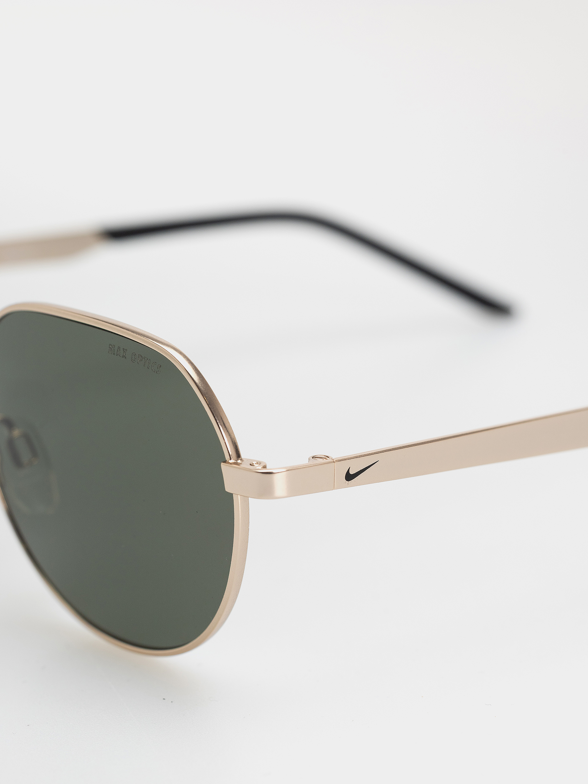 Okulary przeciwsłoneczne Nike Traveler Trend (satin gold/green)