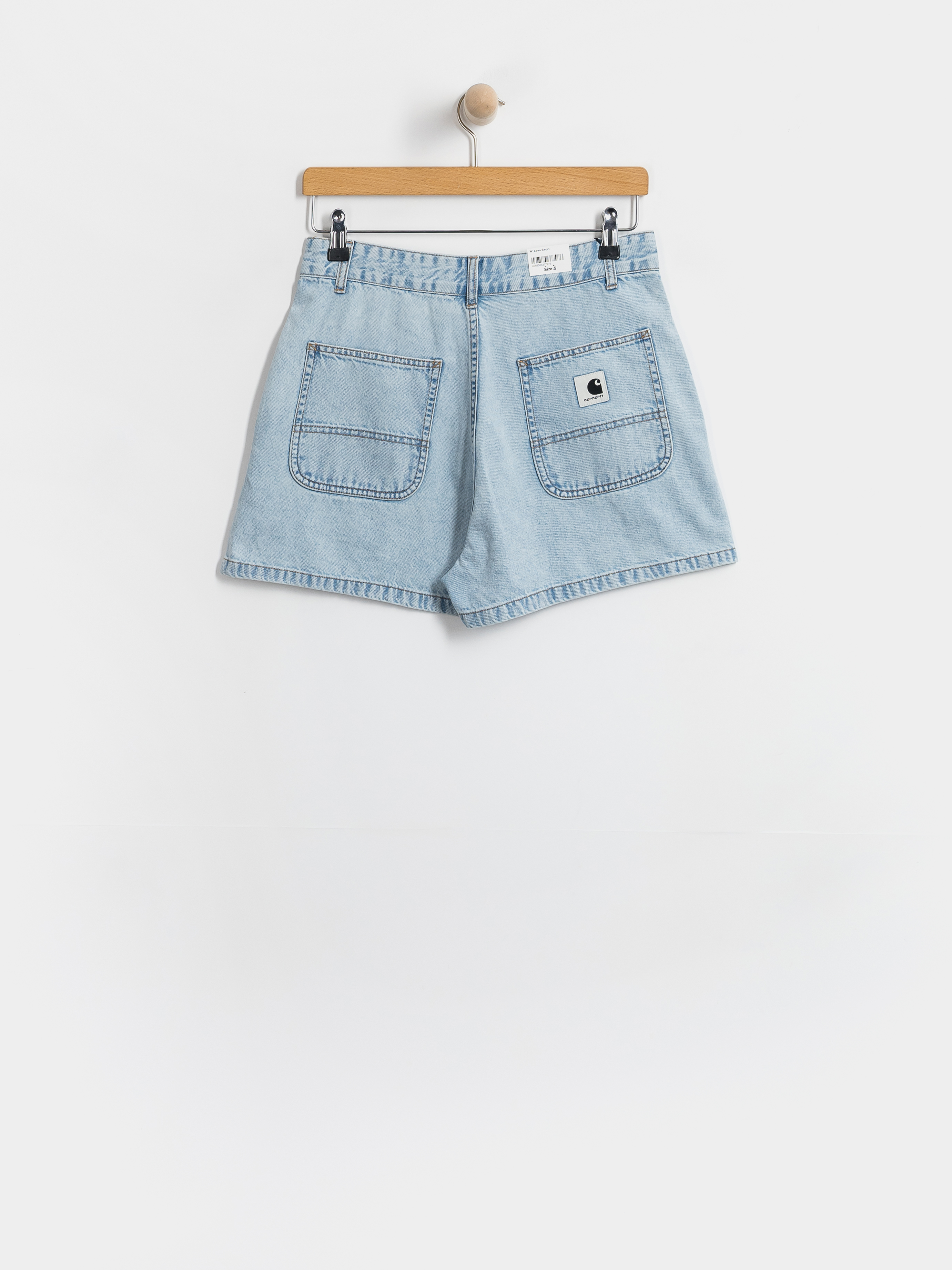 Szorty Carhartt WIP Lova Wmn (blue stone bleached)