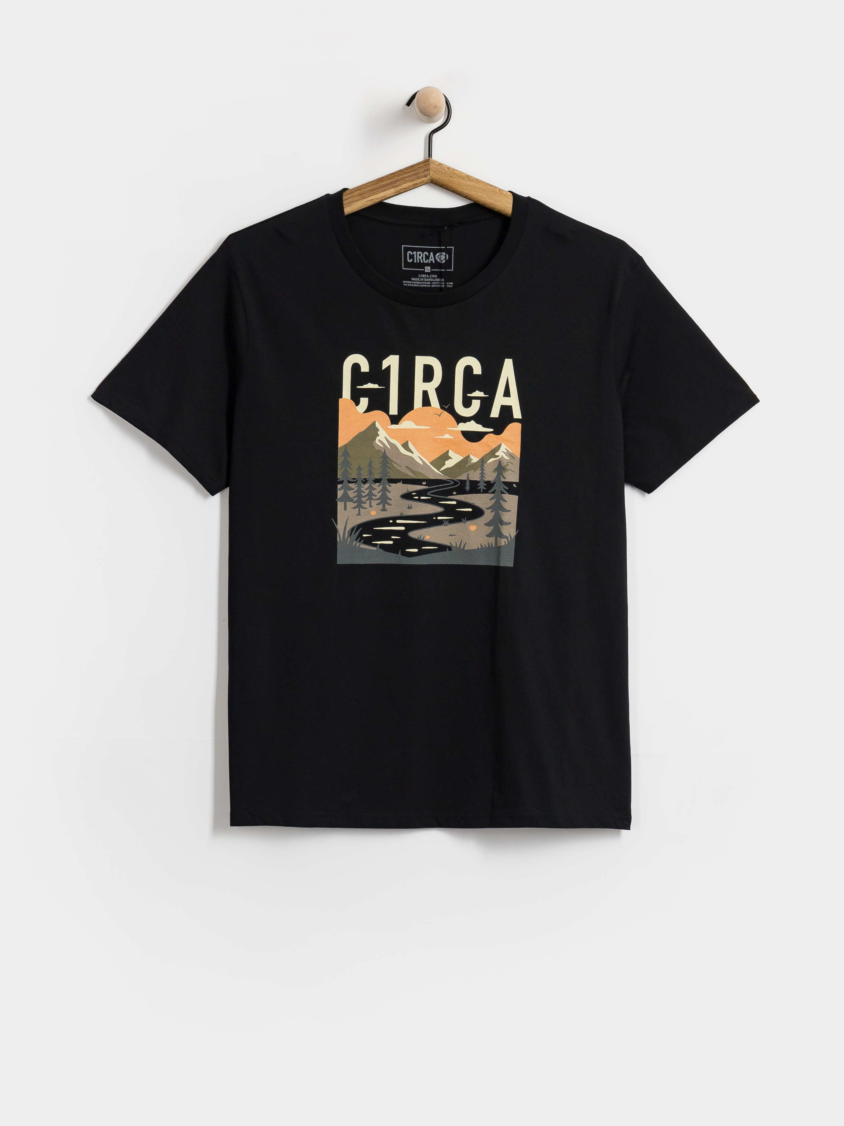 T-shirt Circa Natural Flow (black)