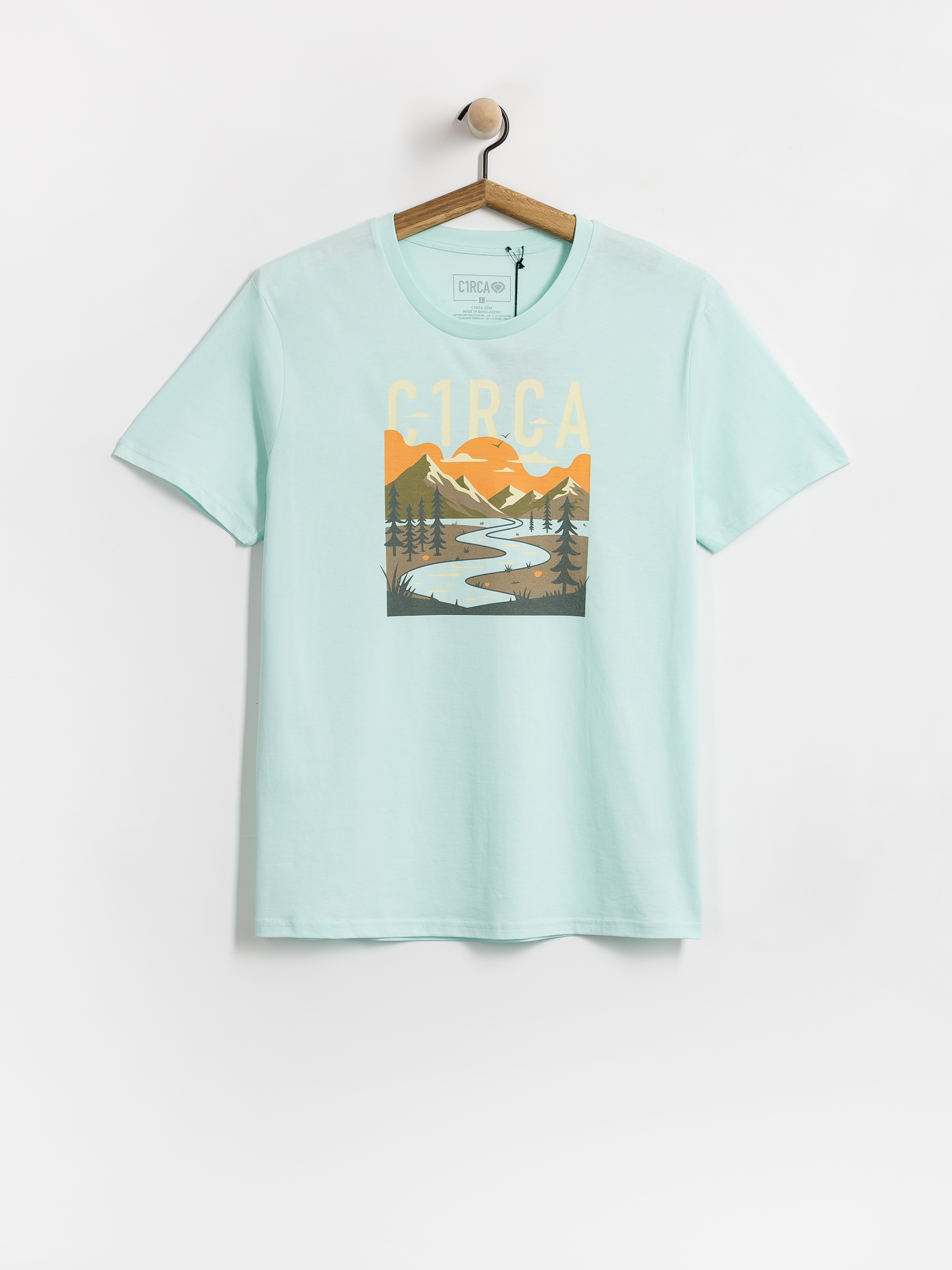 T-shirt Circa Natural Flow (carribean blue)