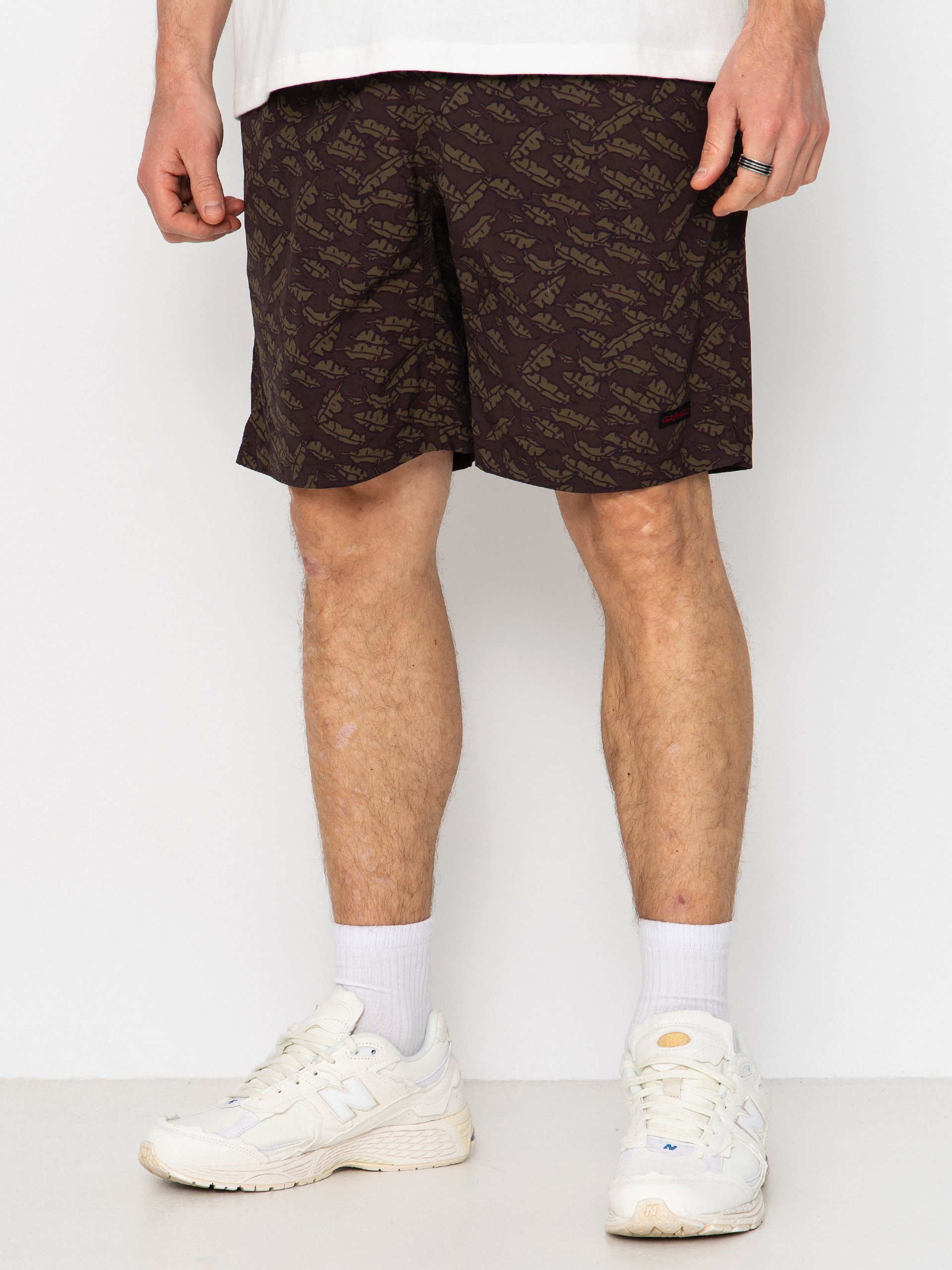 Szorty Gramicci Nylon Packable G-Short (brown leaf)