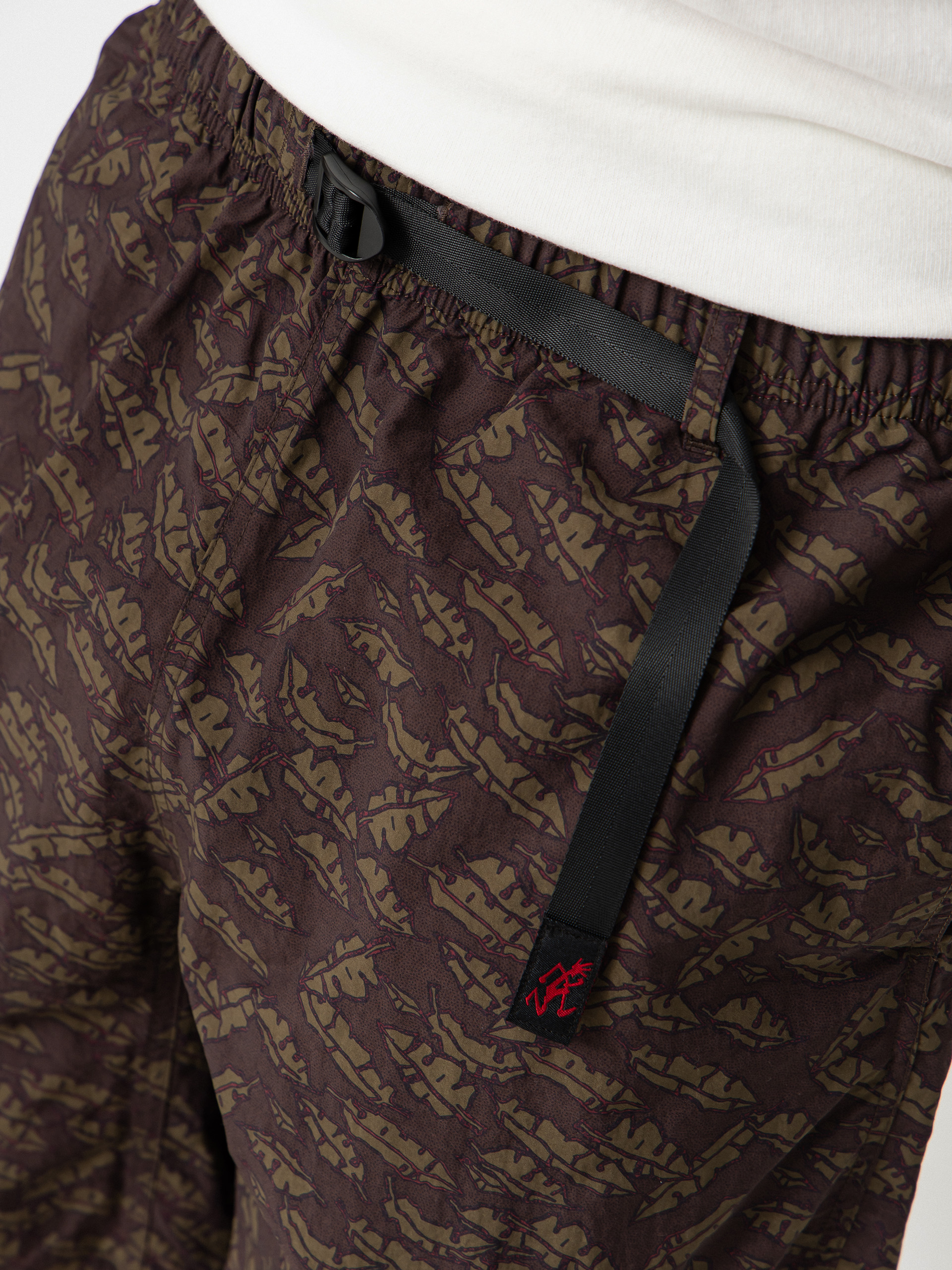 Szorty Gramicci Nylon Packable G-Short (brown leaf)