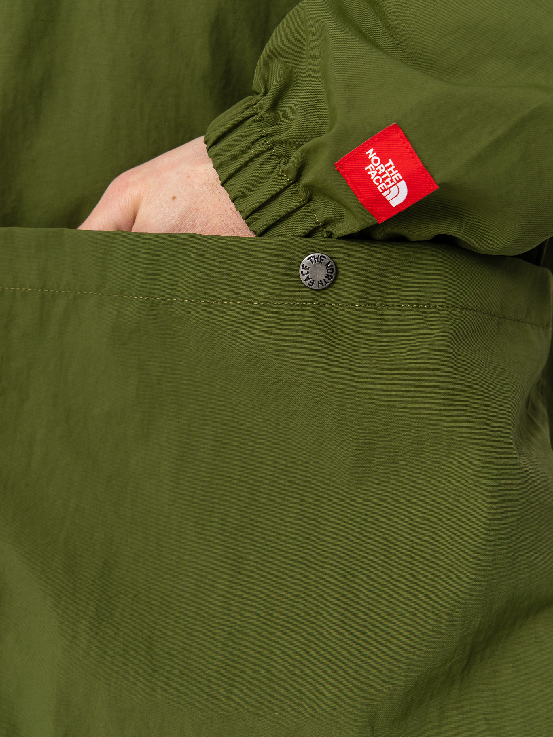 Longsleeve The North Face Tnf Red Box Nylon (woodland green)