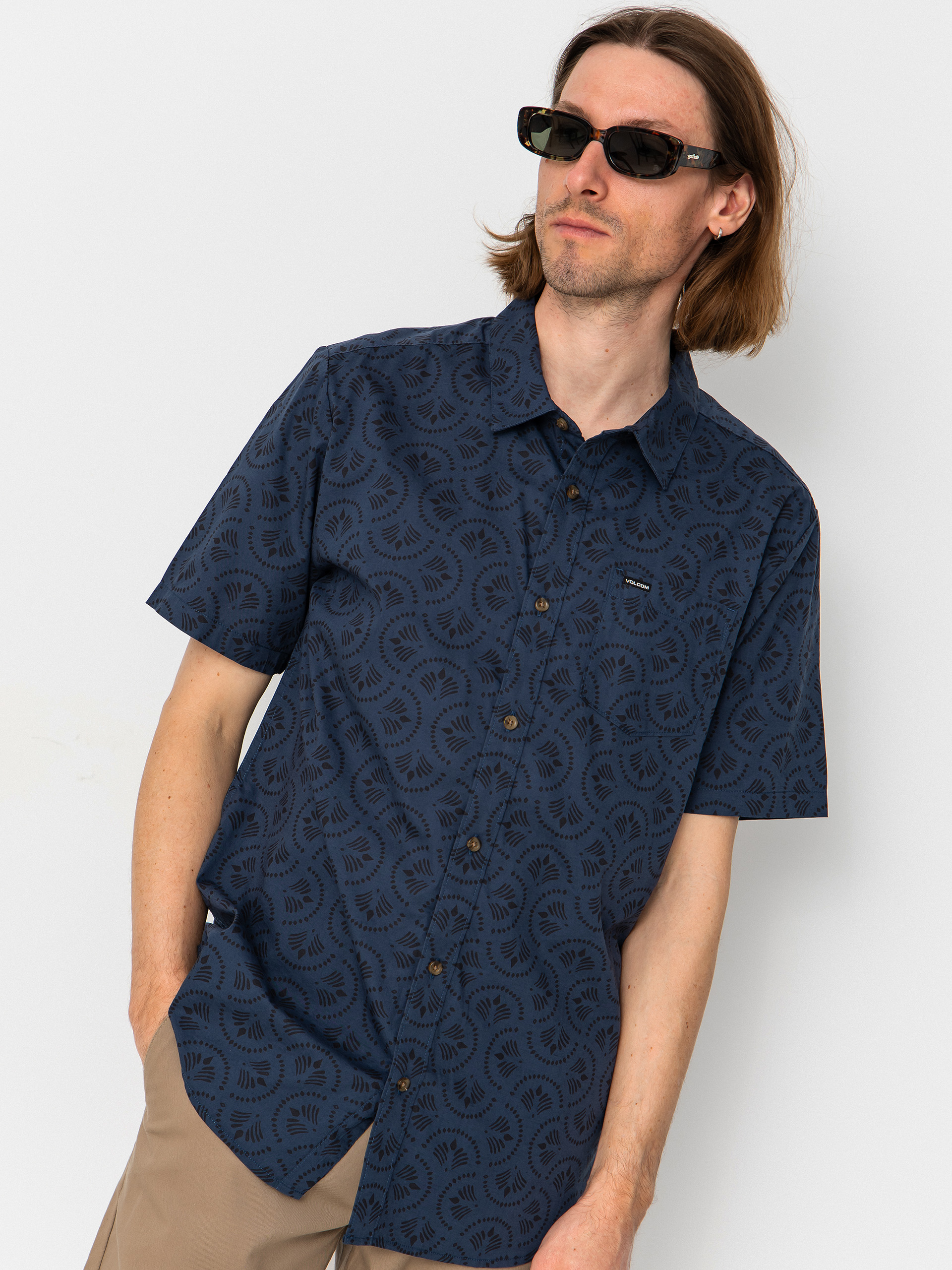 Koszula Volcom Scaler Stone (midnight blue)