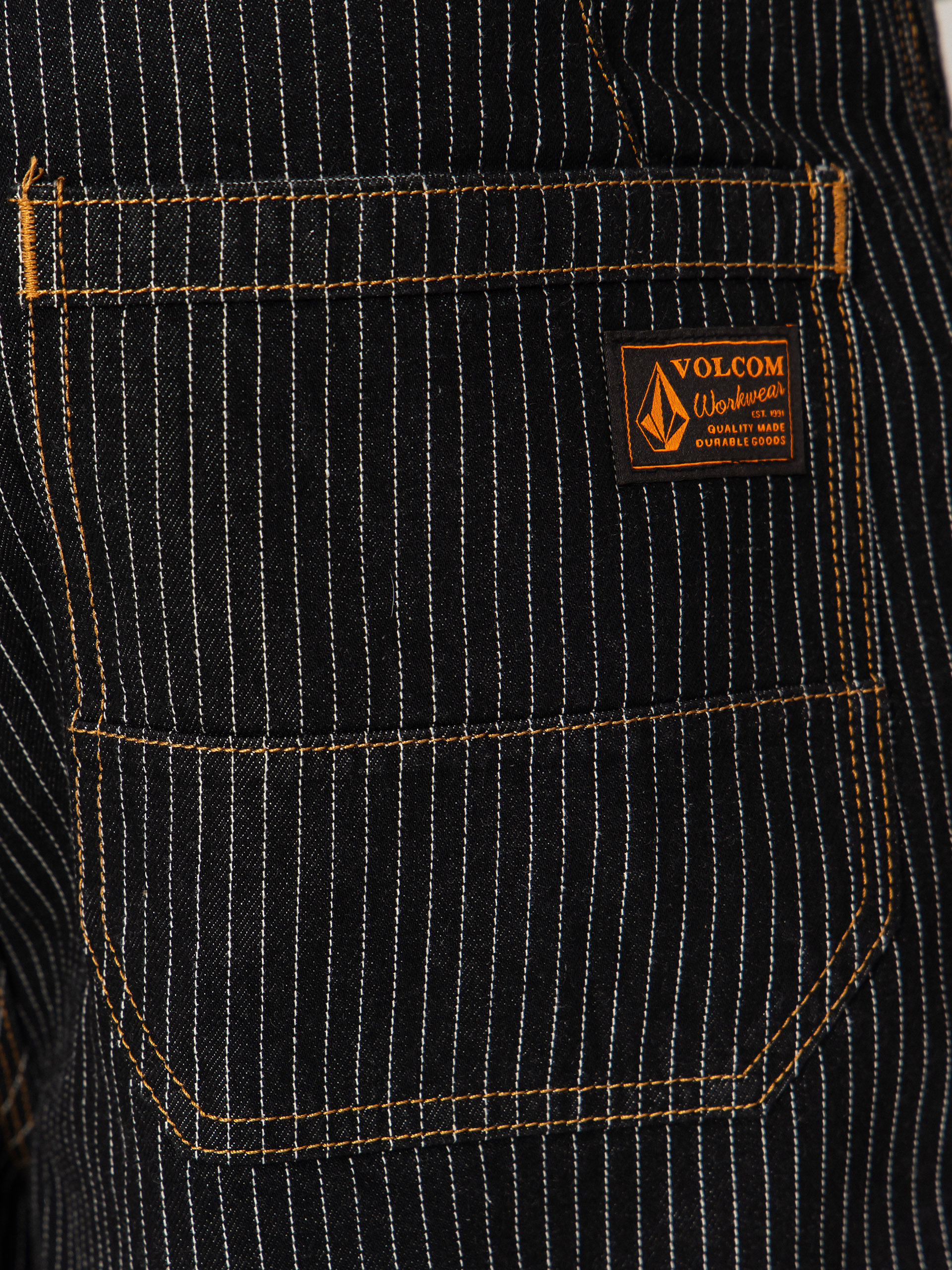 Szorty Volcom Work Dialed 22 (black stripe)