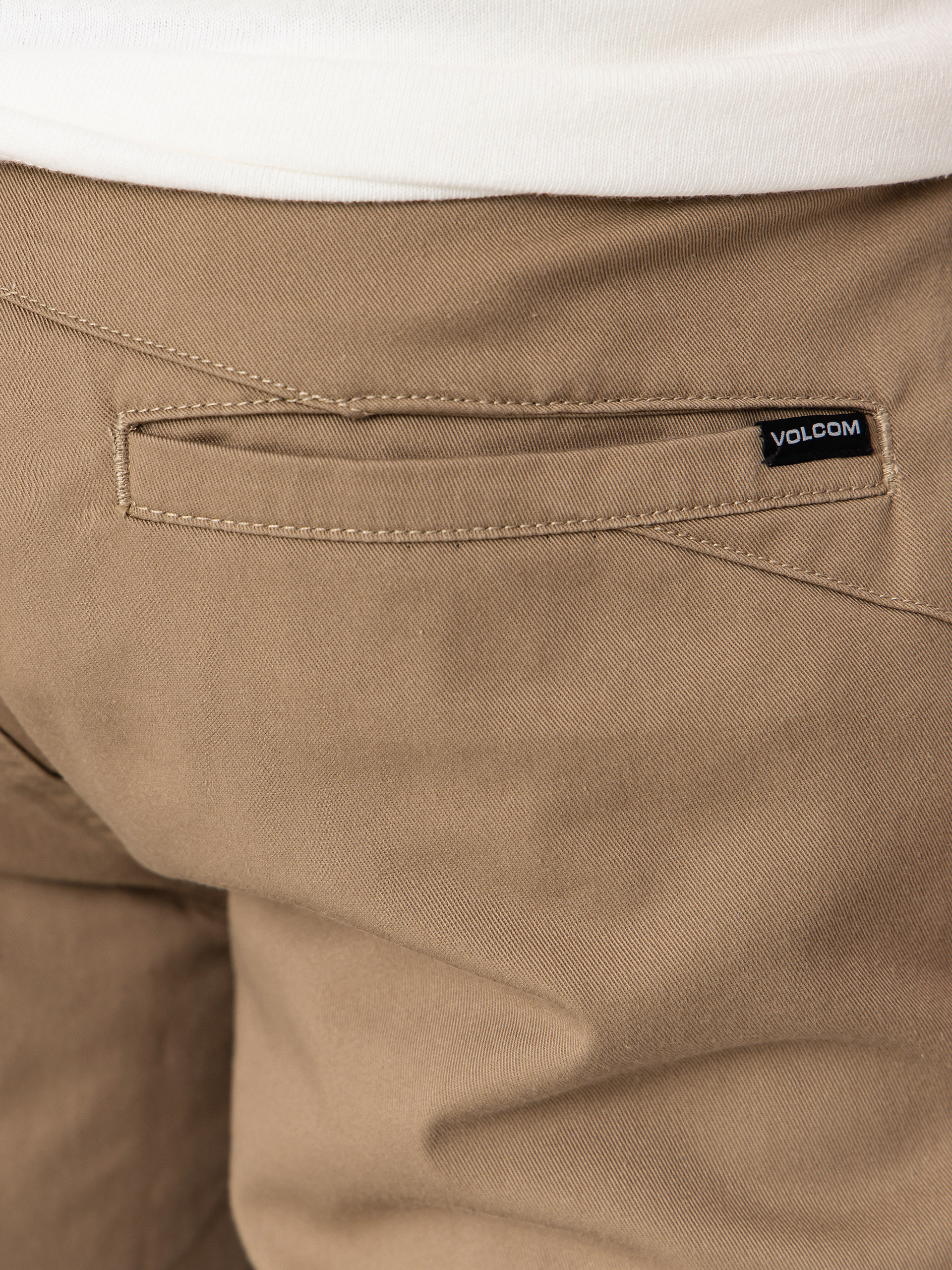 Spodnie Volcom Frickin Modern Stret (khaki)