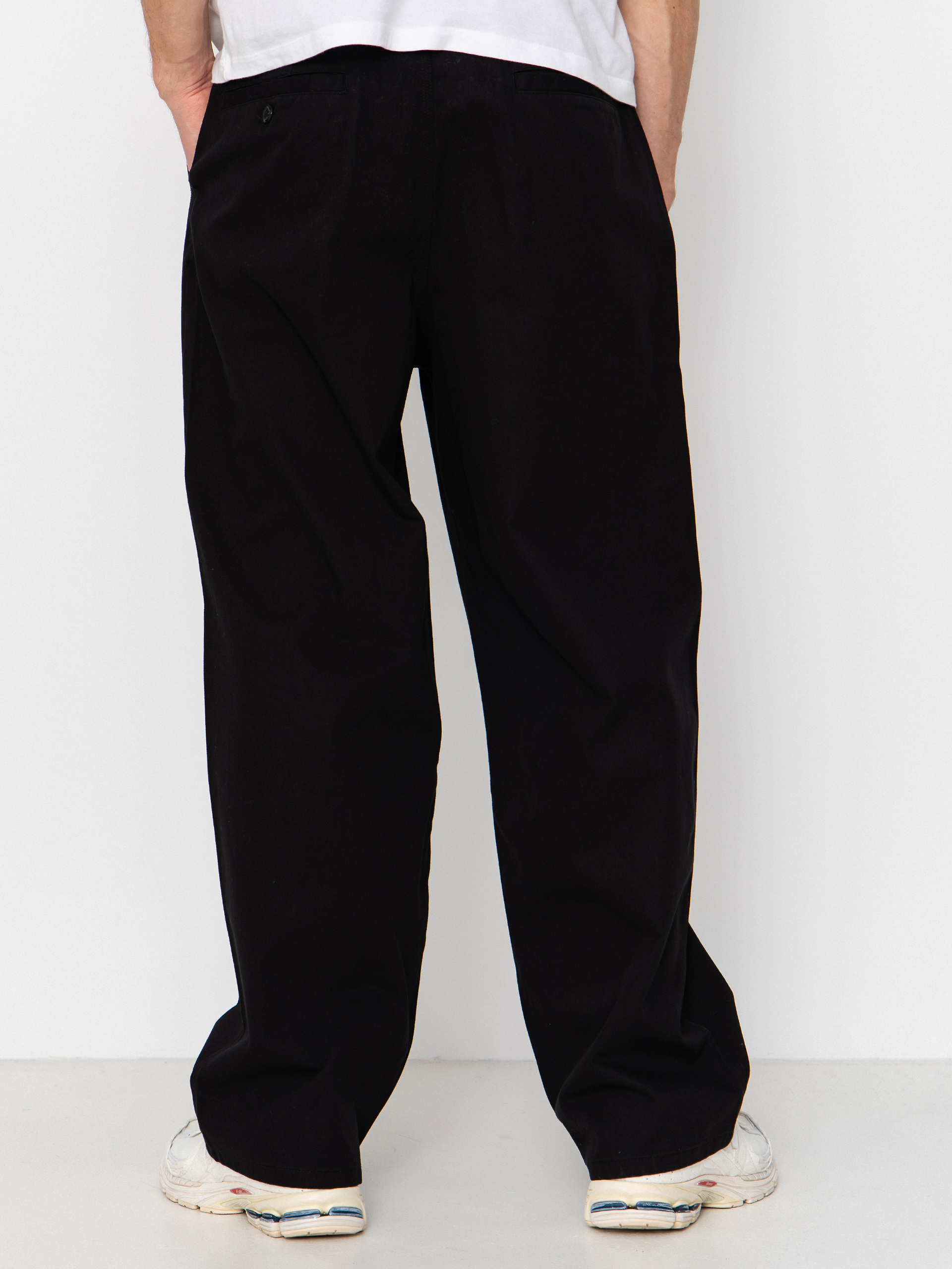 Spodnie Volcom Baggos Pleat (black)
