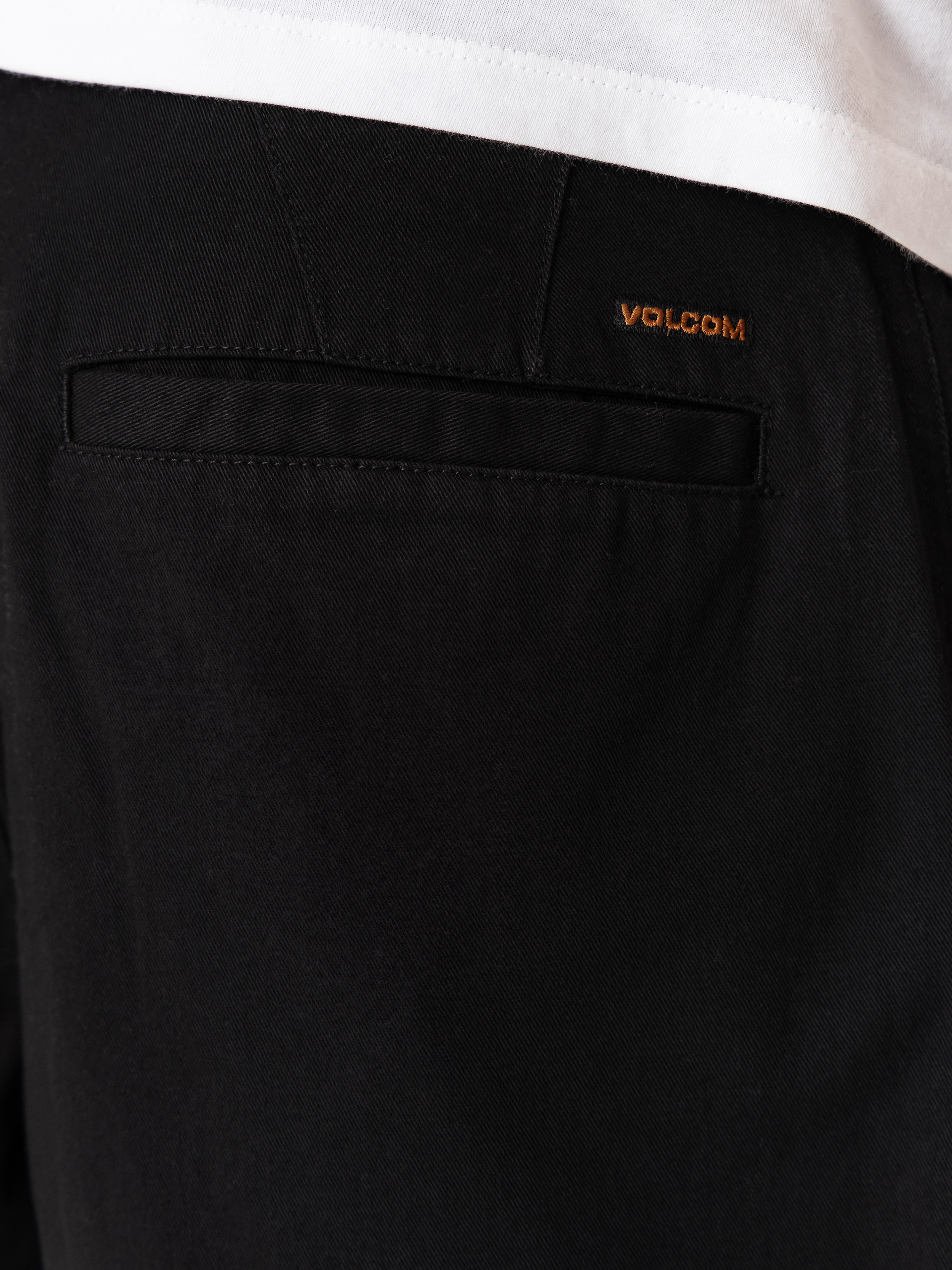 Spodnie Volcom Baggos Pleat (black)