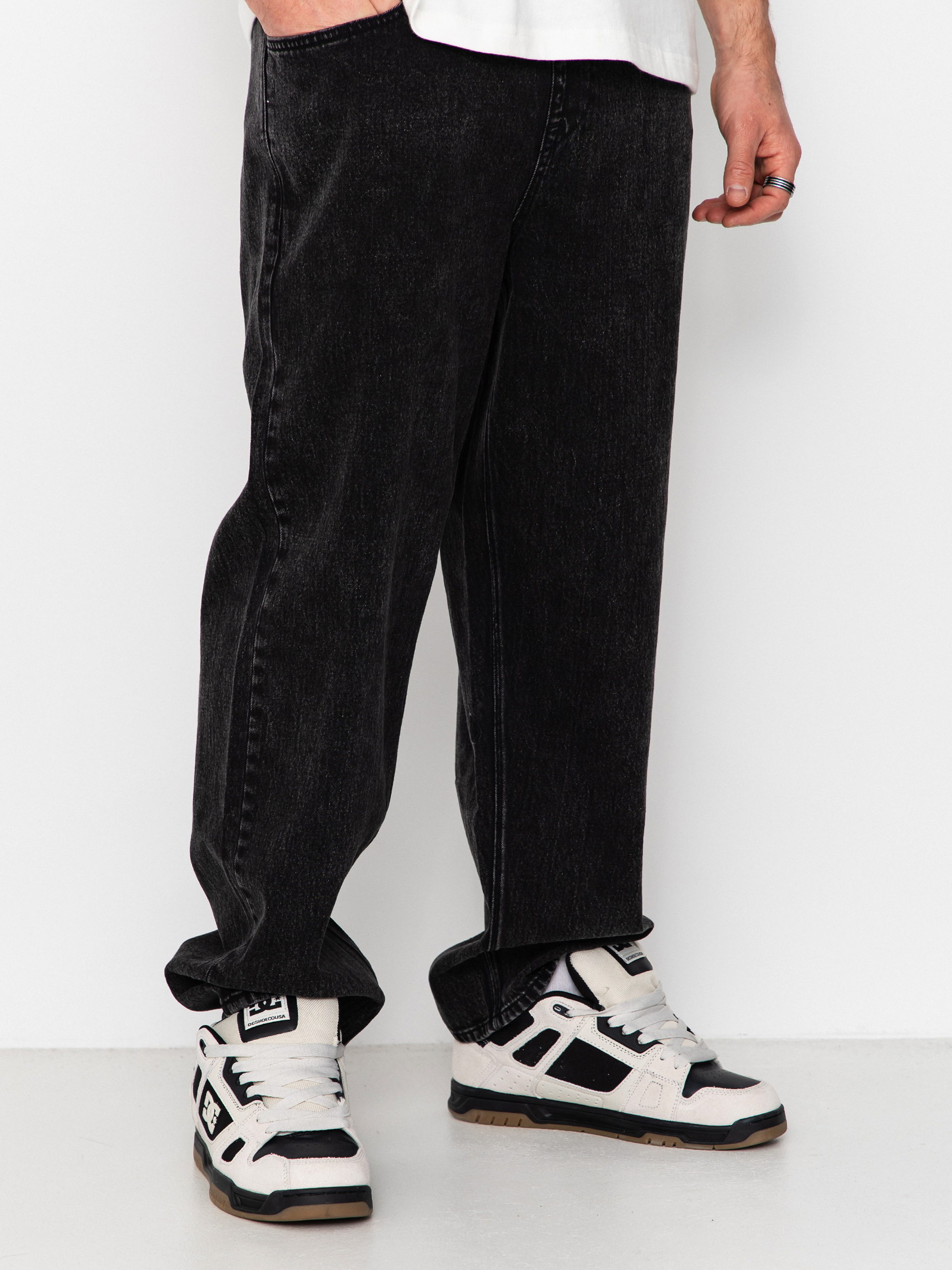 Spodnie Volcom Freazy Loose Ew (blackity black)