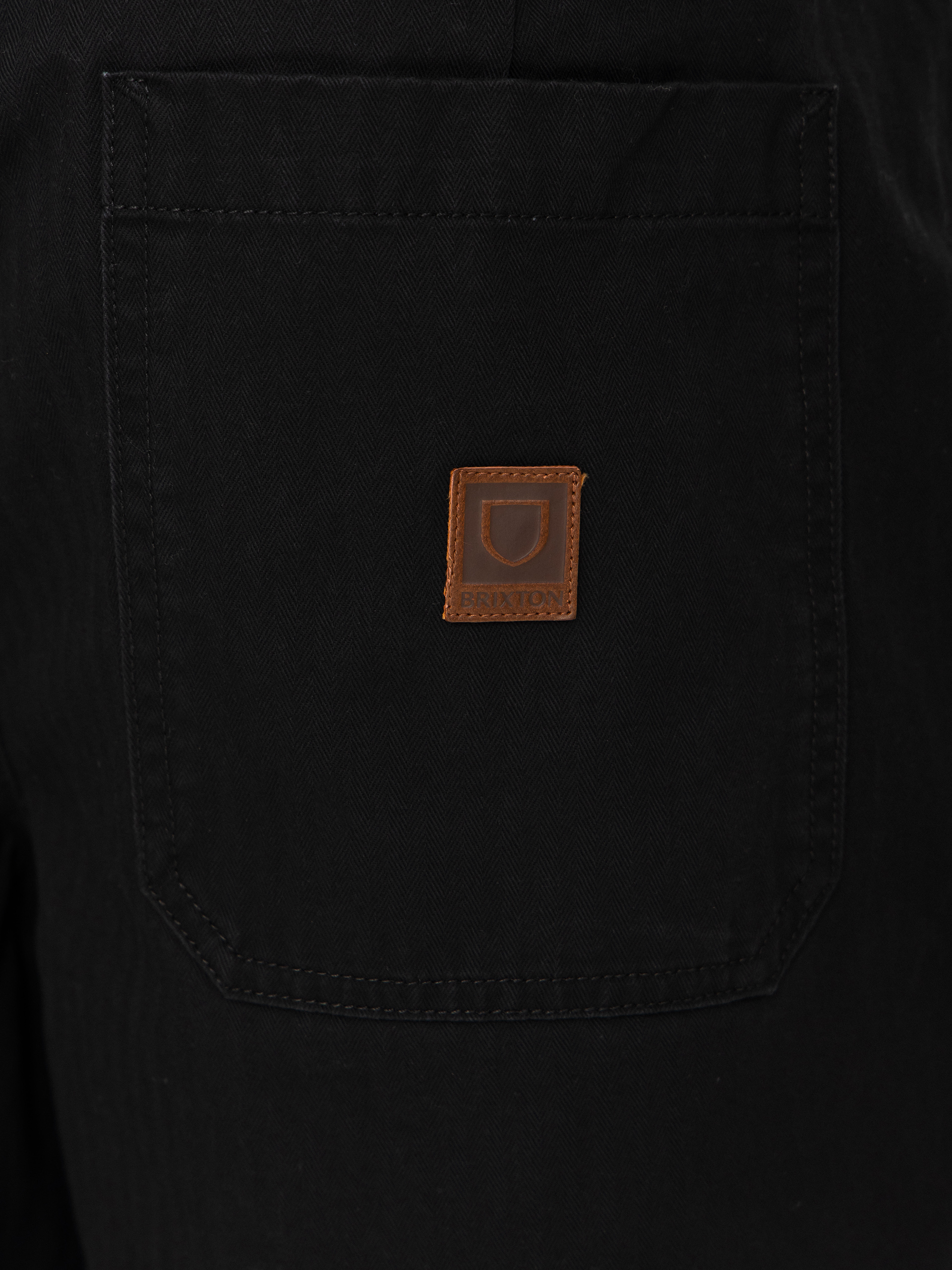 Szorty Brixton Surplus Vw Herringbone (washed black)