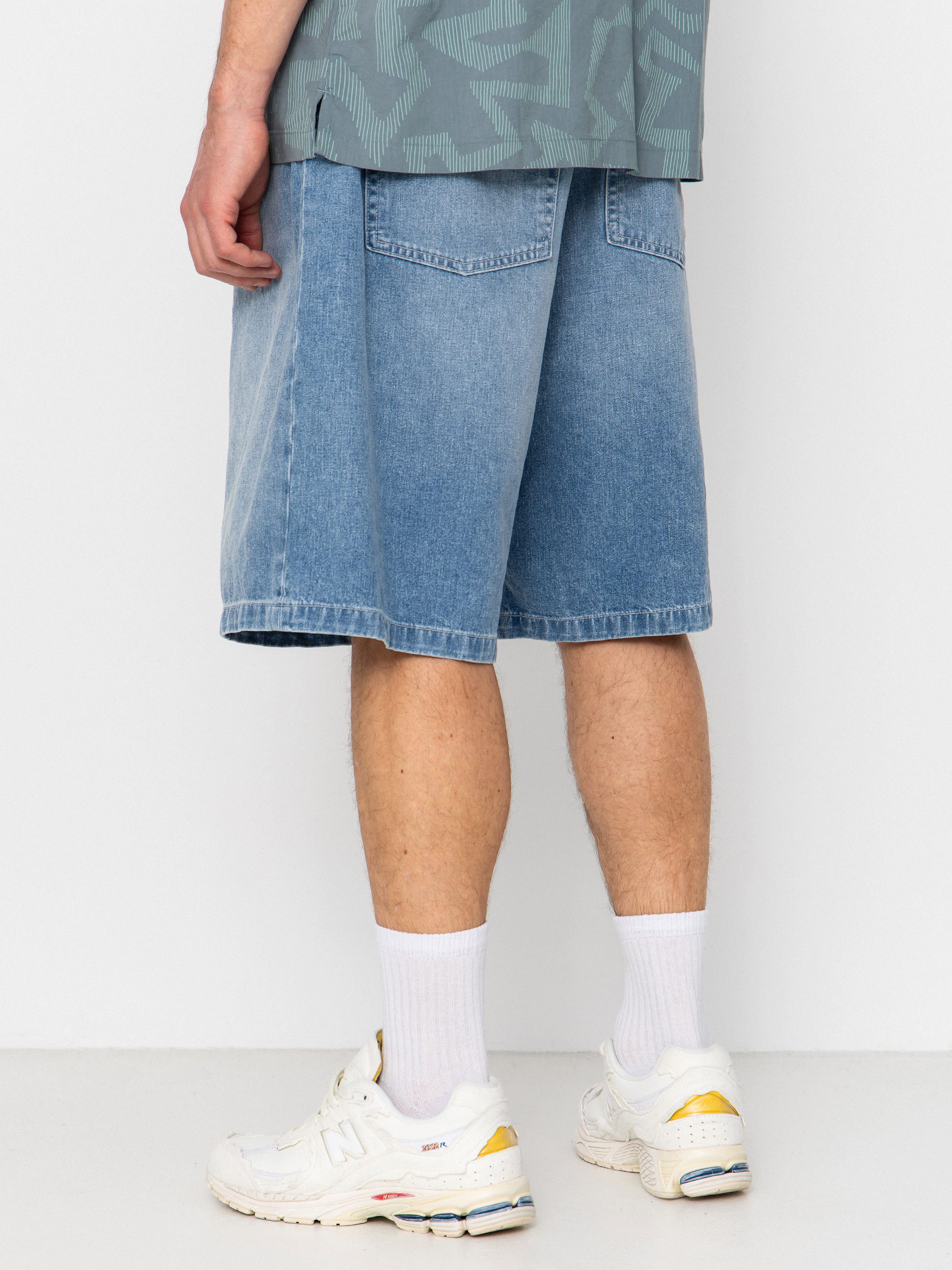 Szorty Carhartt WIP Brandon (blue light true washed)