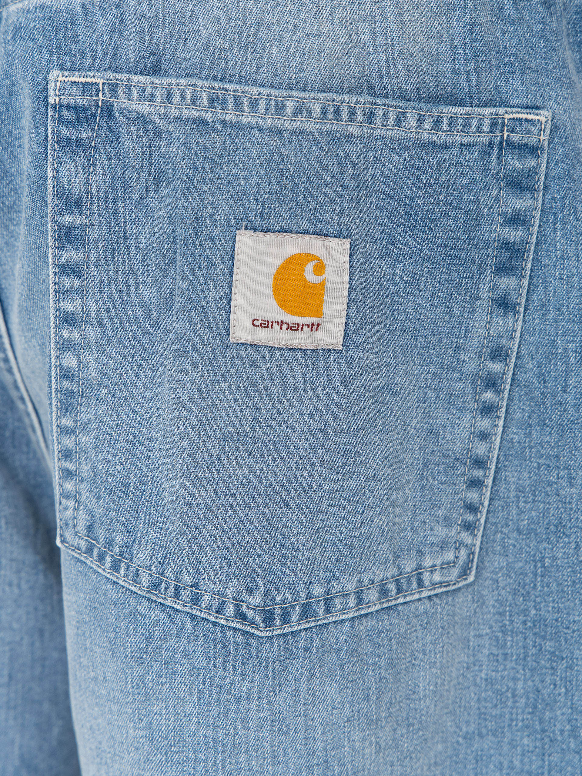 Szorty Carhartt WIP Brandon (blue light true washed)