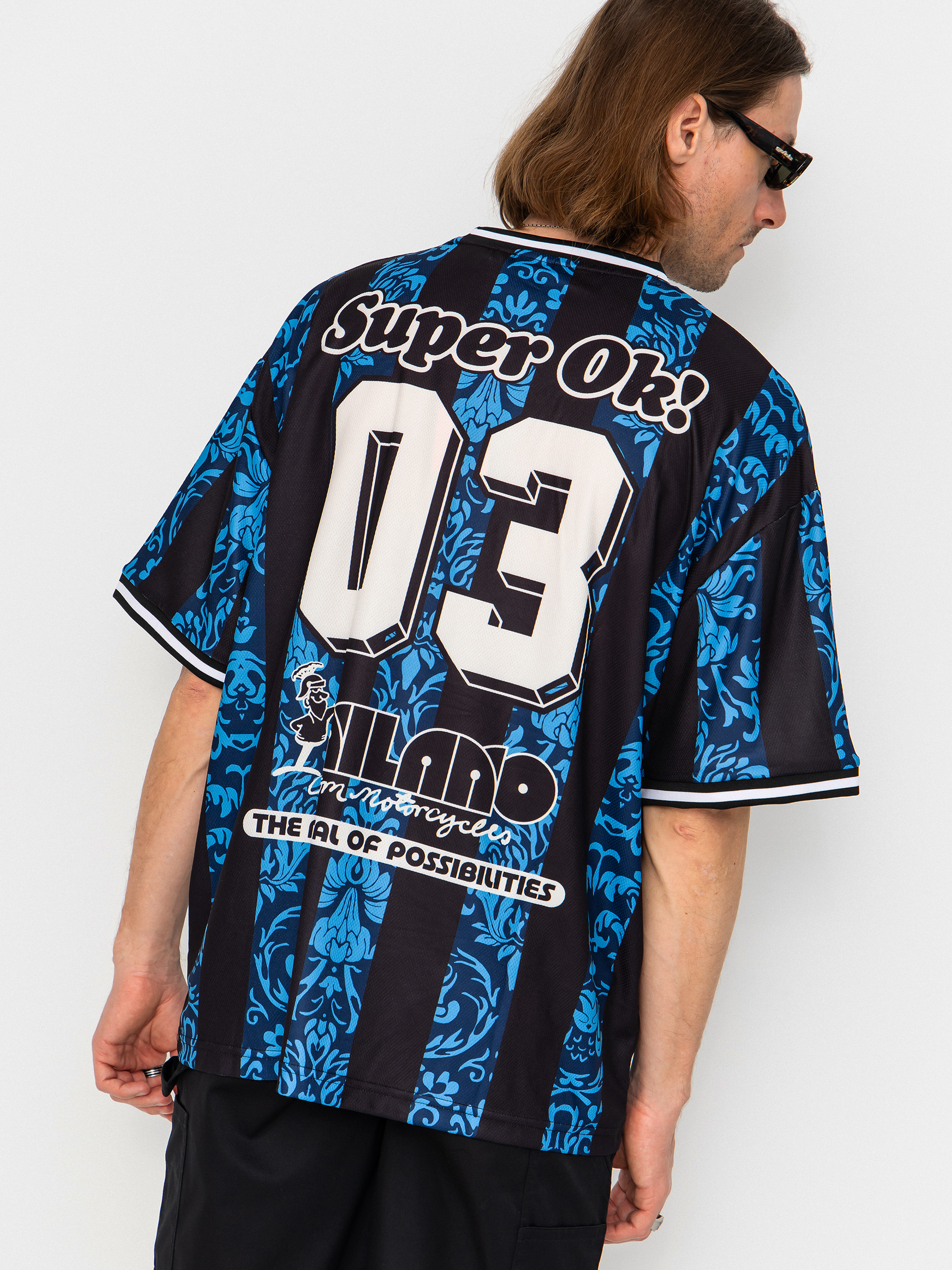 T-shirt Deus Ex Machina Nouveau Moto (pageant blue)