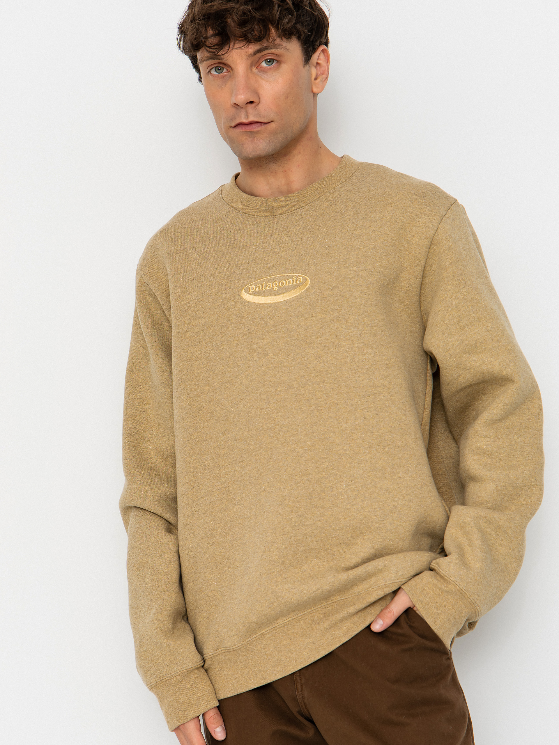Bluza Patagonia 95 Oval Logo Uprisal (bobcat brown)