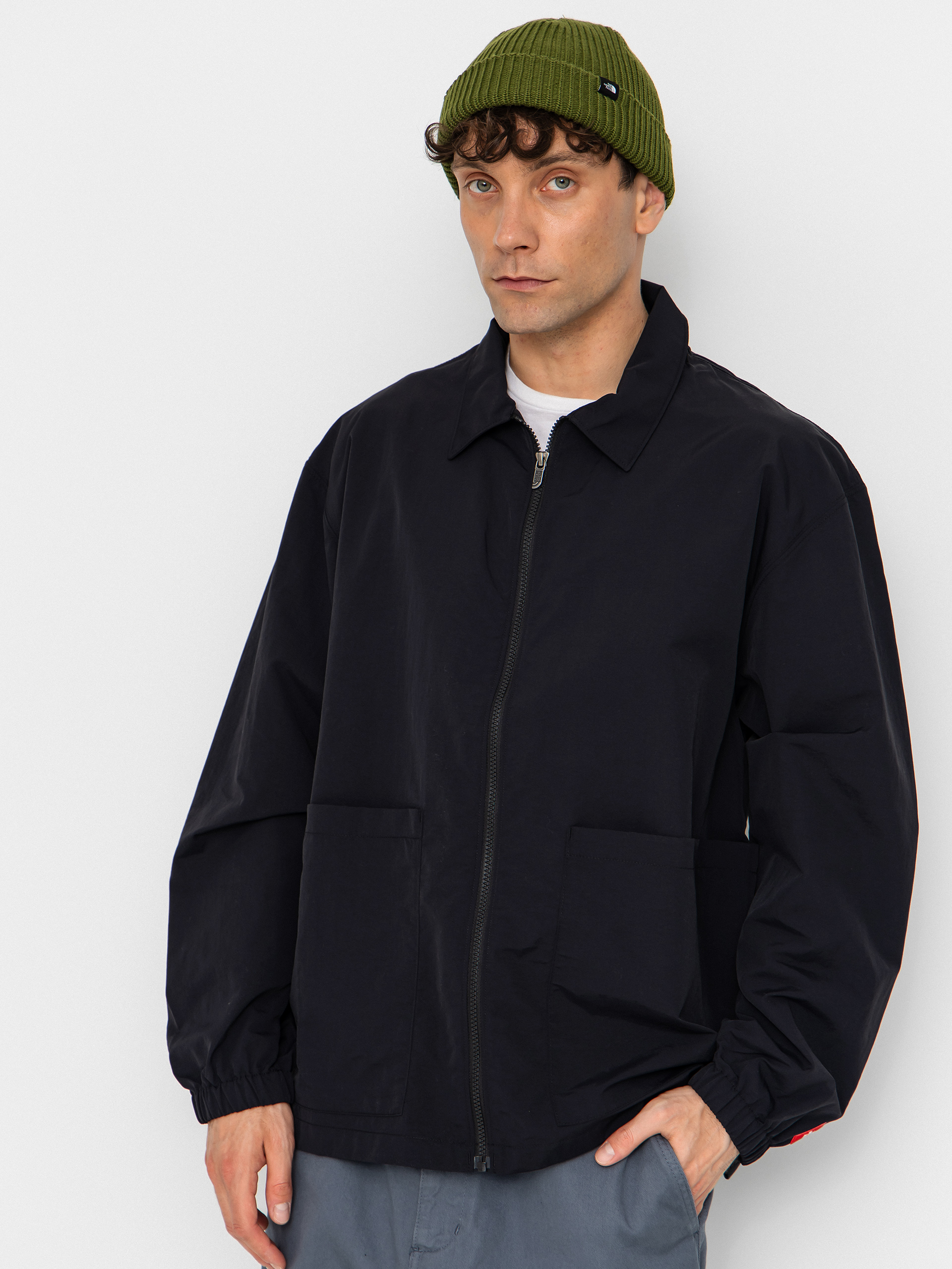 Longsleeve The North Face Tnf Red Box Nylon (tnf black)