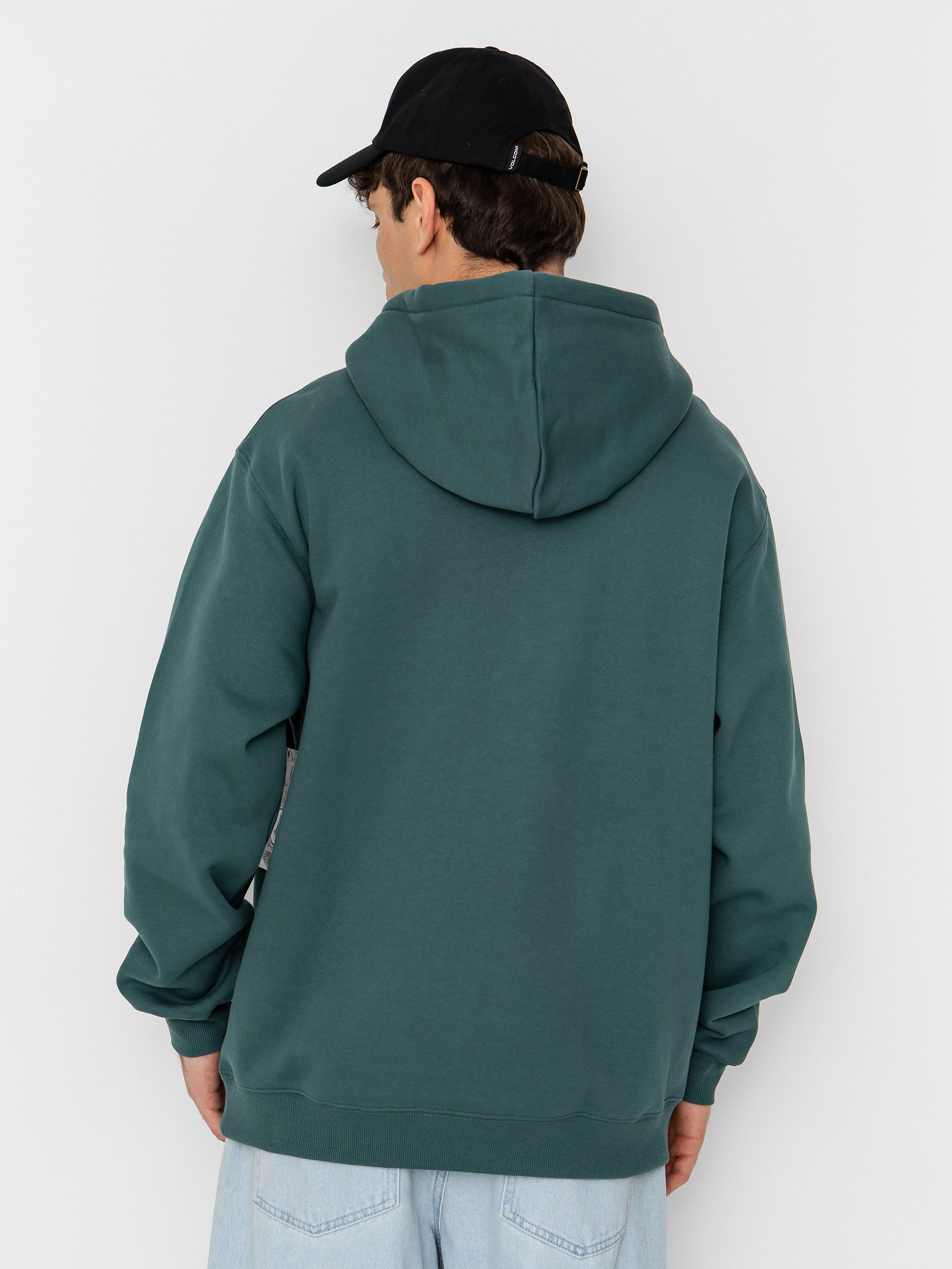 Bluza z kapturem Volcom Single Stone HD (rifle green)