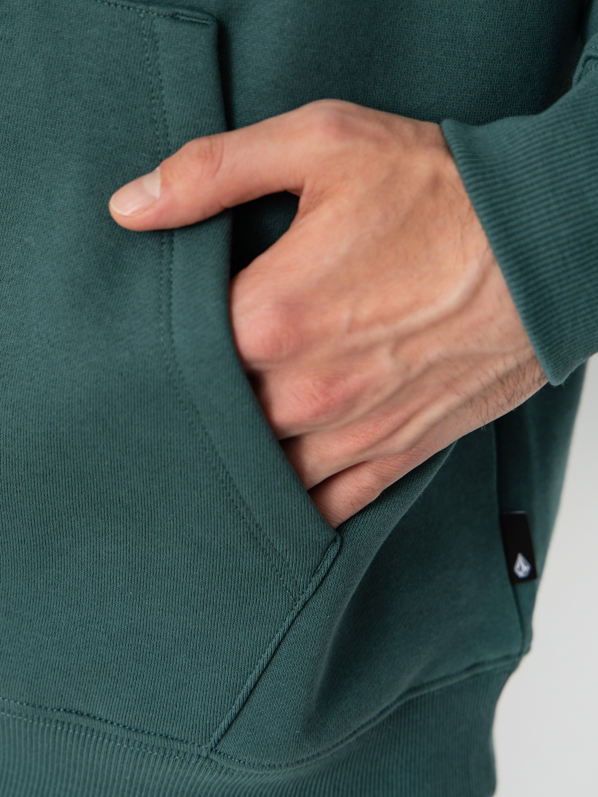 Bluza z kapturem Volcom Single Stone HD (rifle green)