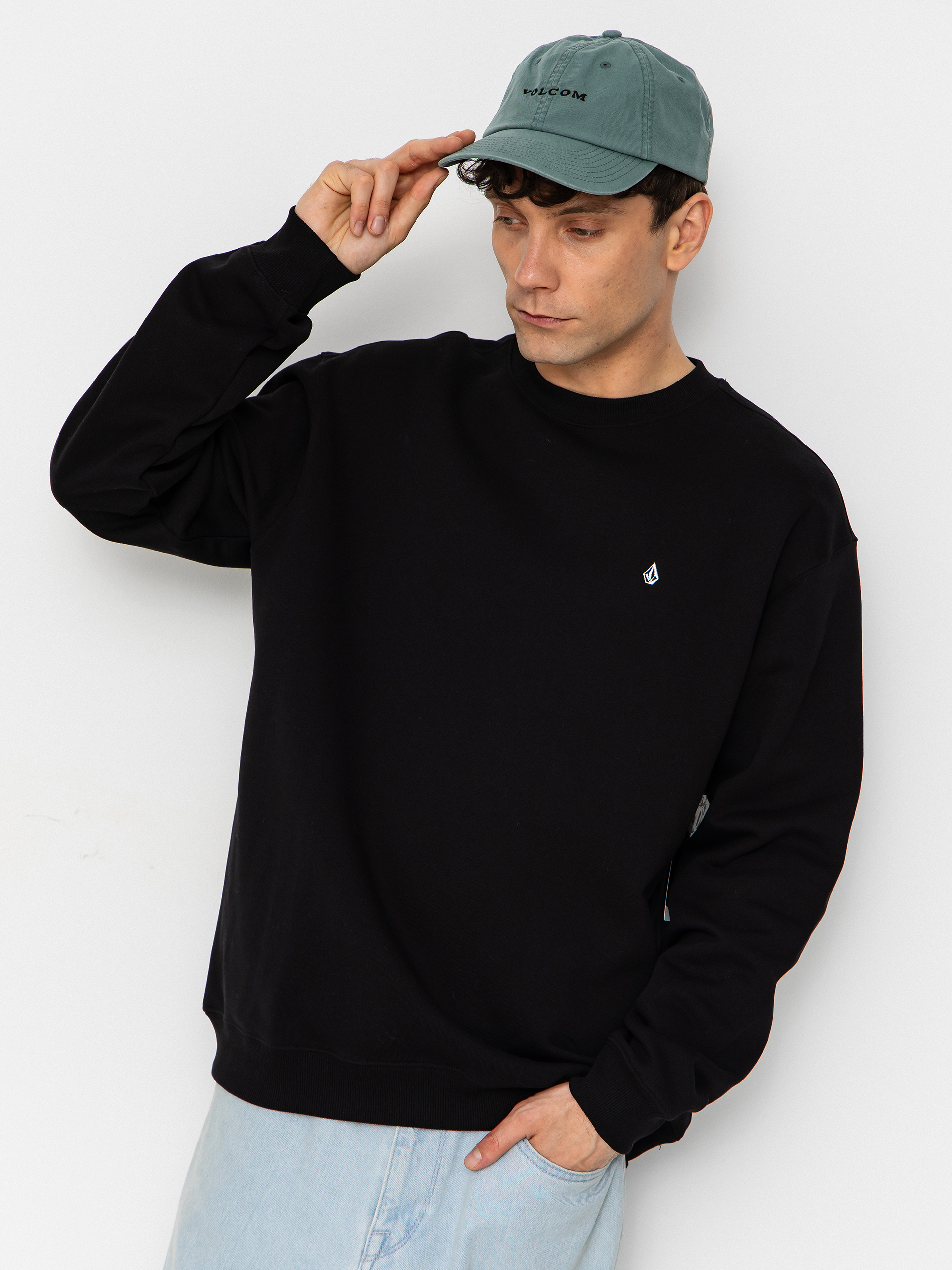 Bluza Volcom Single Stone Crew (black)