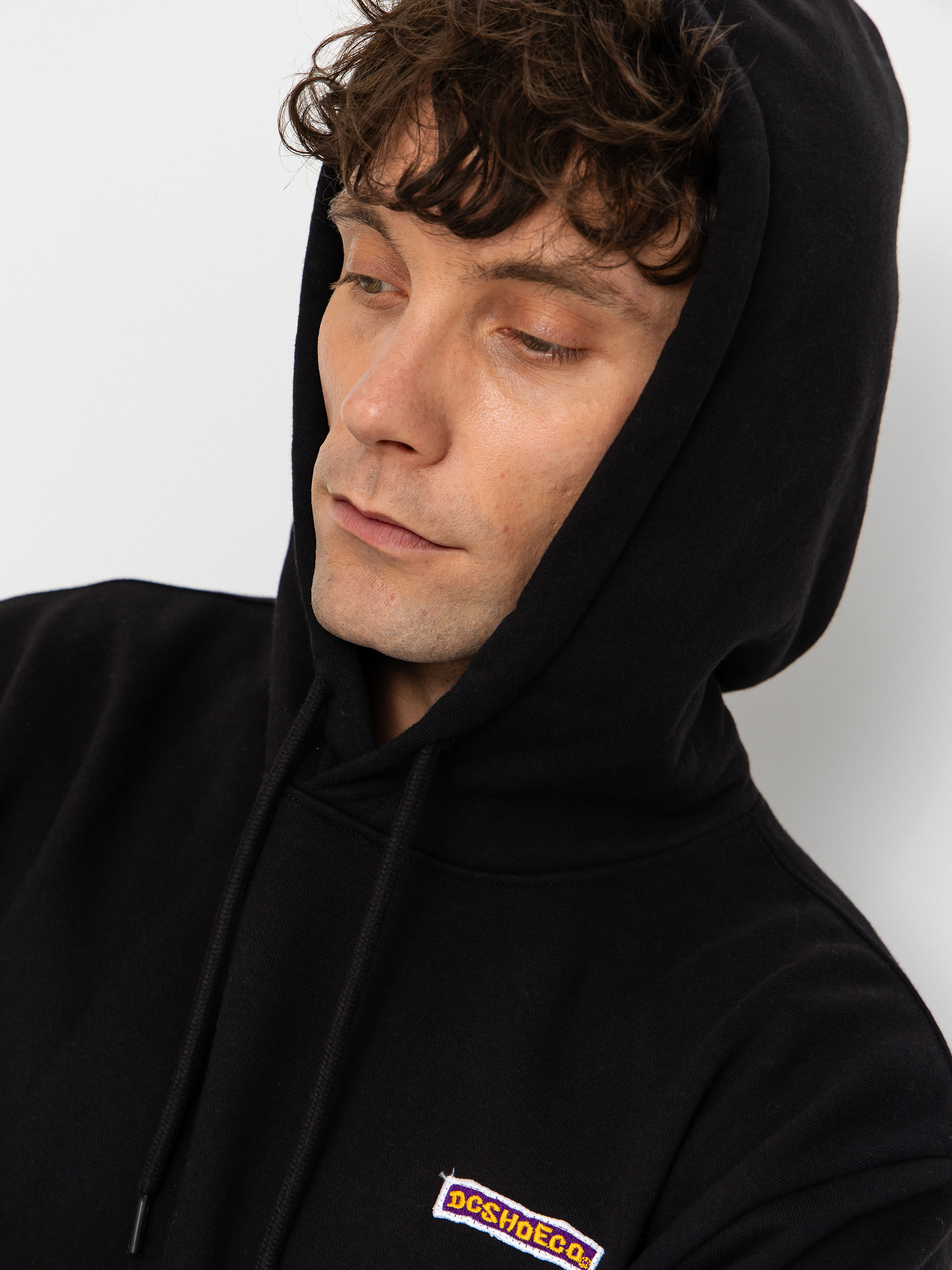 Bluza z kapturem DC Patch It HD (black)