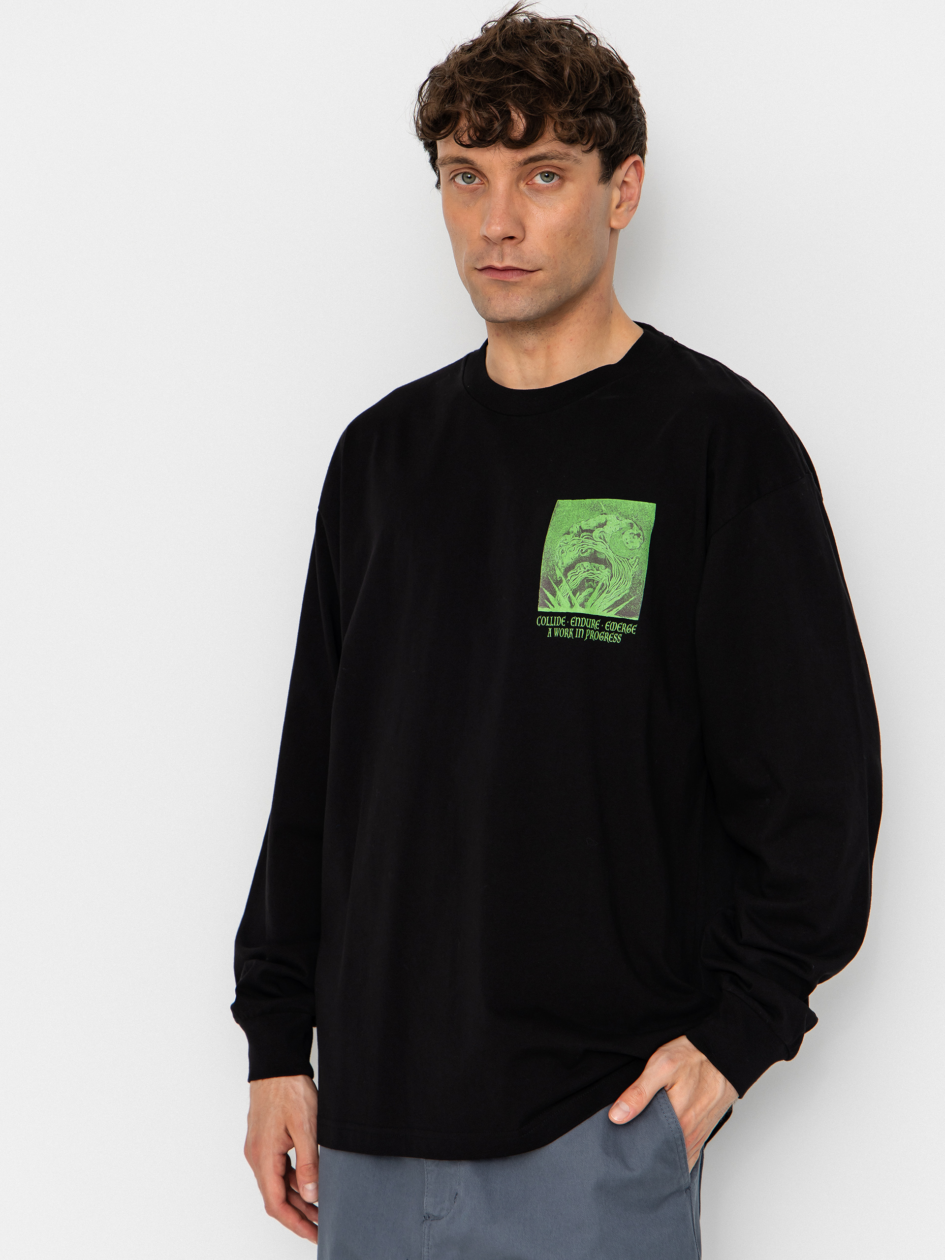 Longsleeve Carhartt WIP Emerge (black)