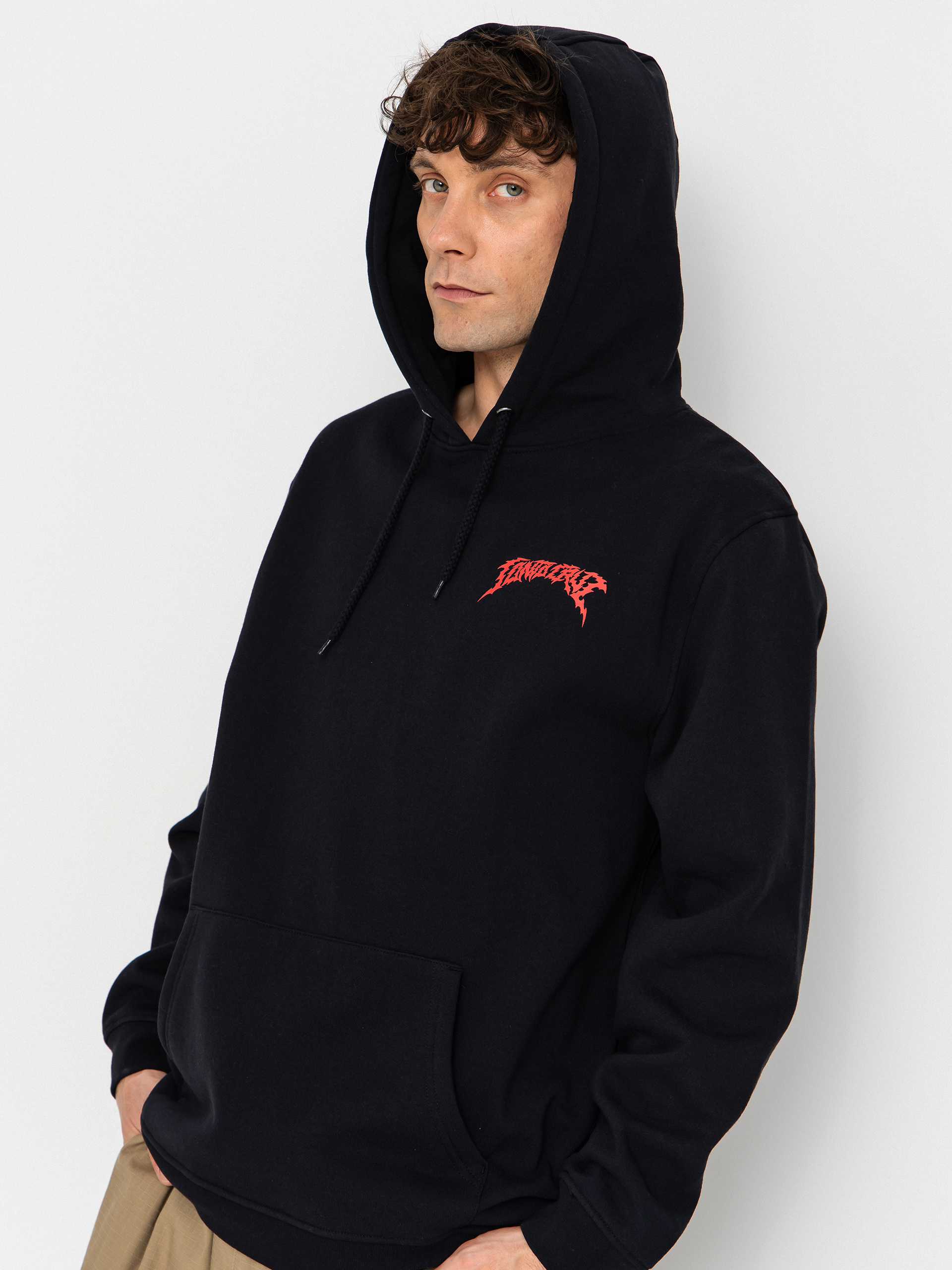 Bluza z kapturem Santa Cruz Out Of Time HD (black)