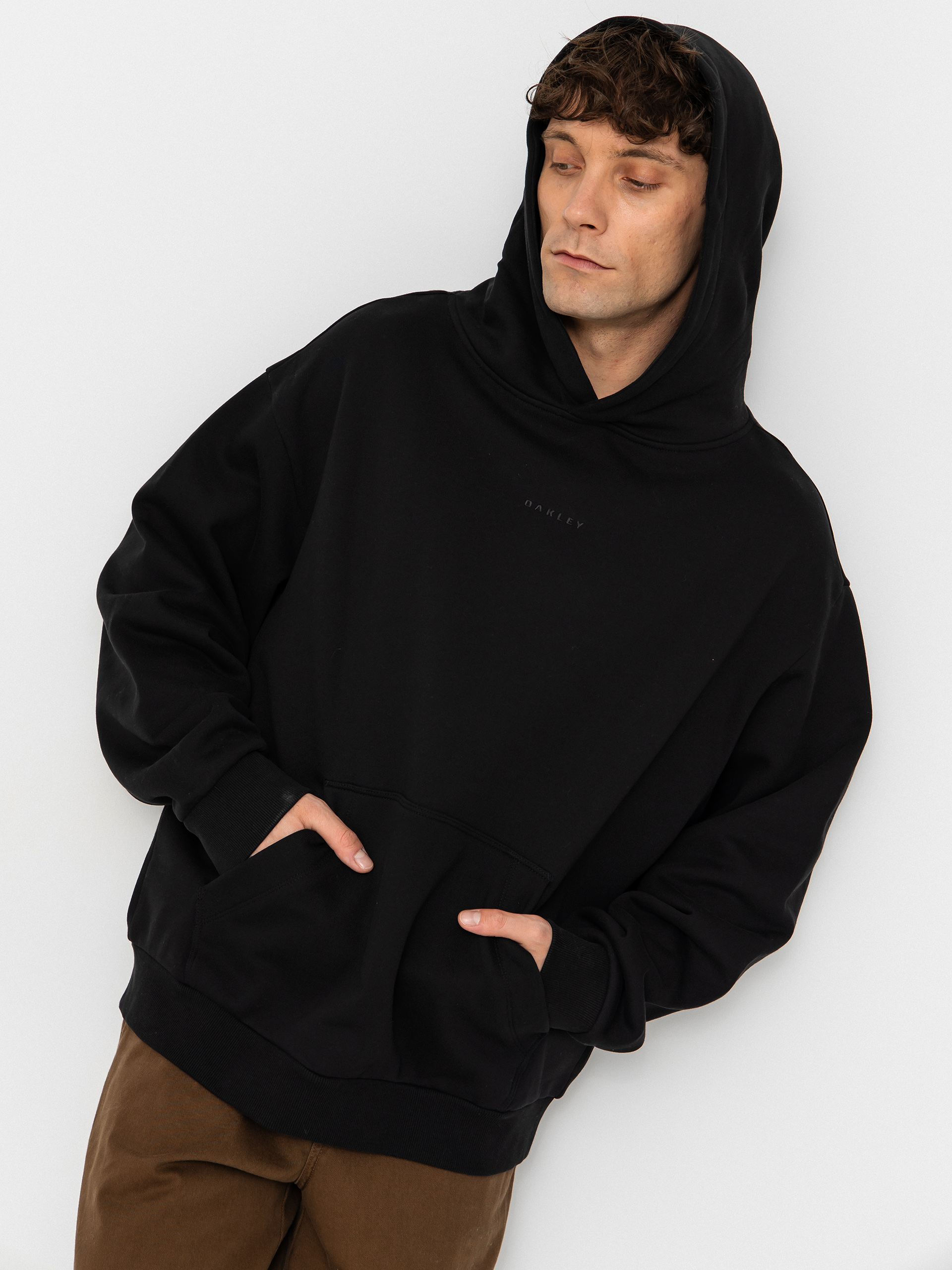 Bluza z kapturem Oakley Sandboard HD (pitch black)