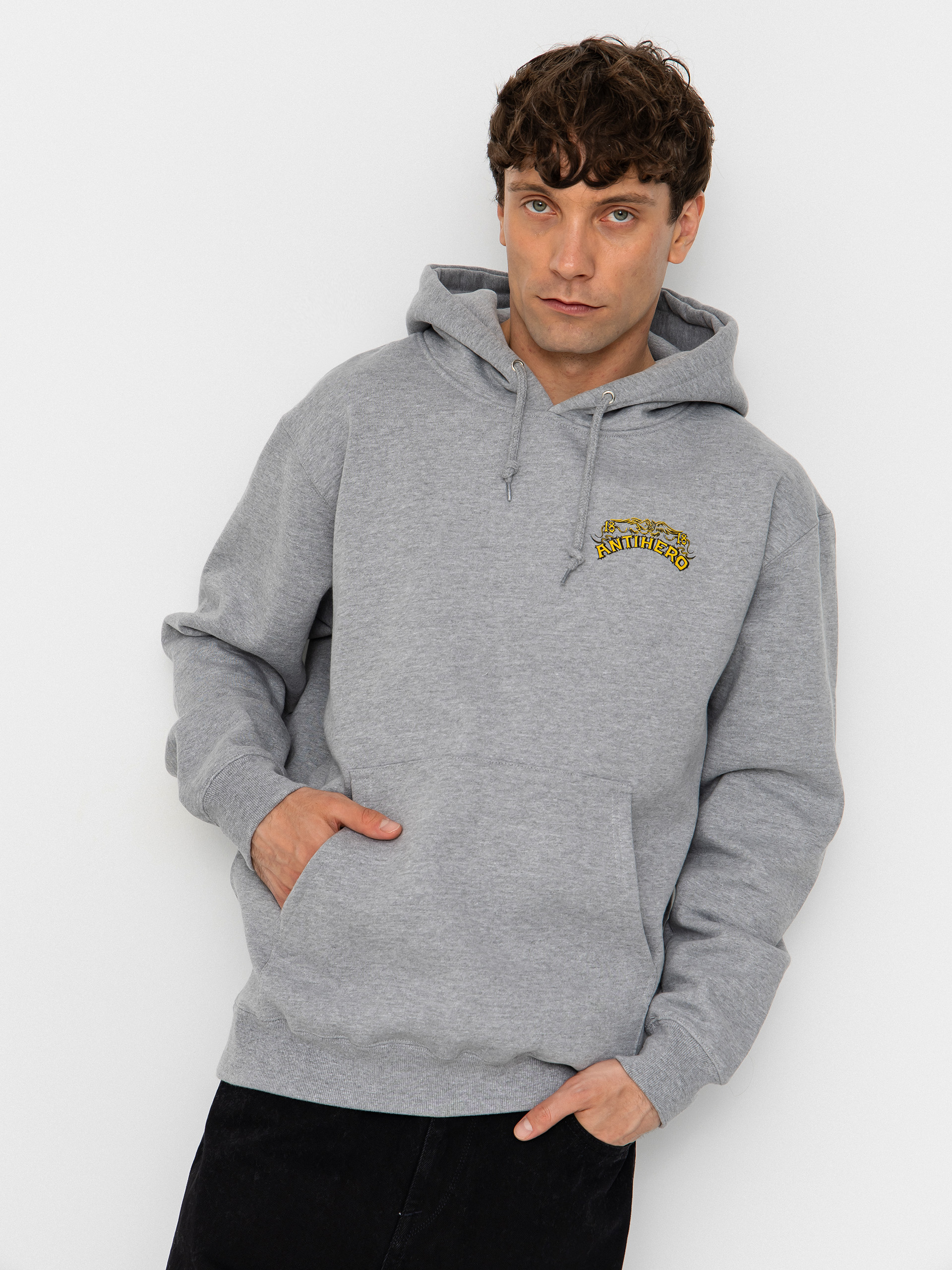 Bluza Antihero Customs (heather grey)