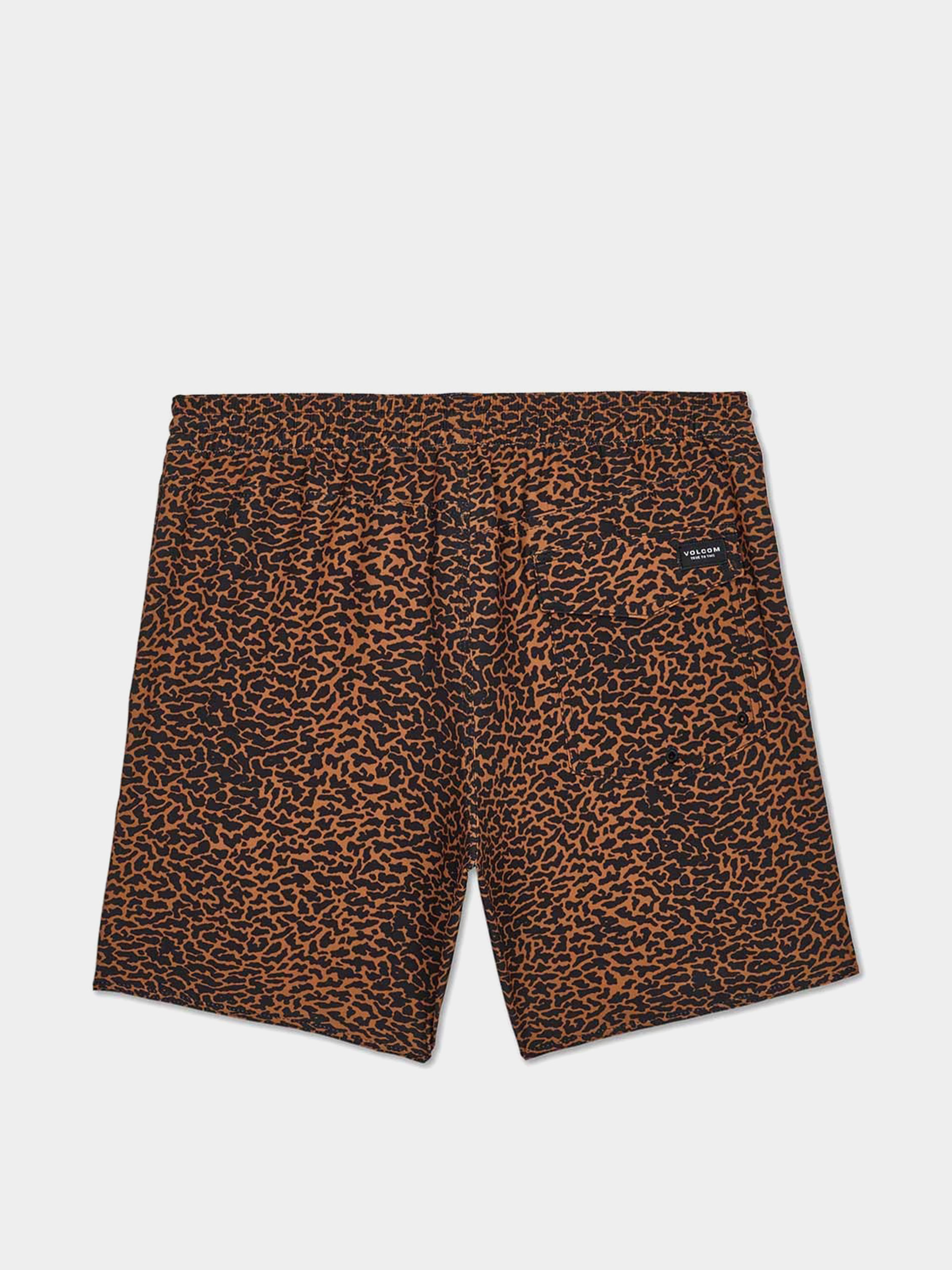 Szorty Volcom Melange Trunk 17 (brown horn)