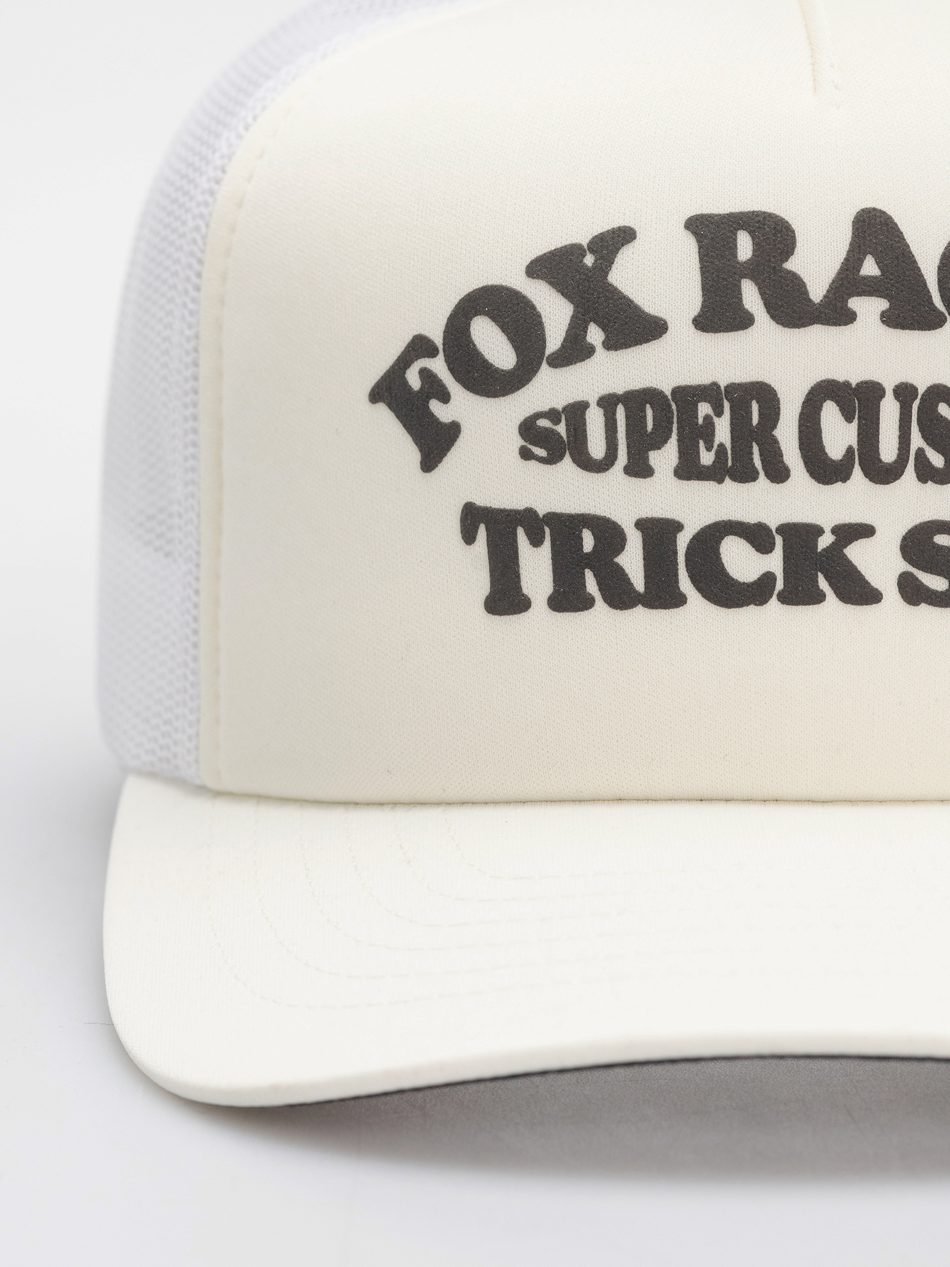 Czapka z daszkiem Fox Trick Mesh Trucker (off white)