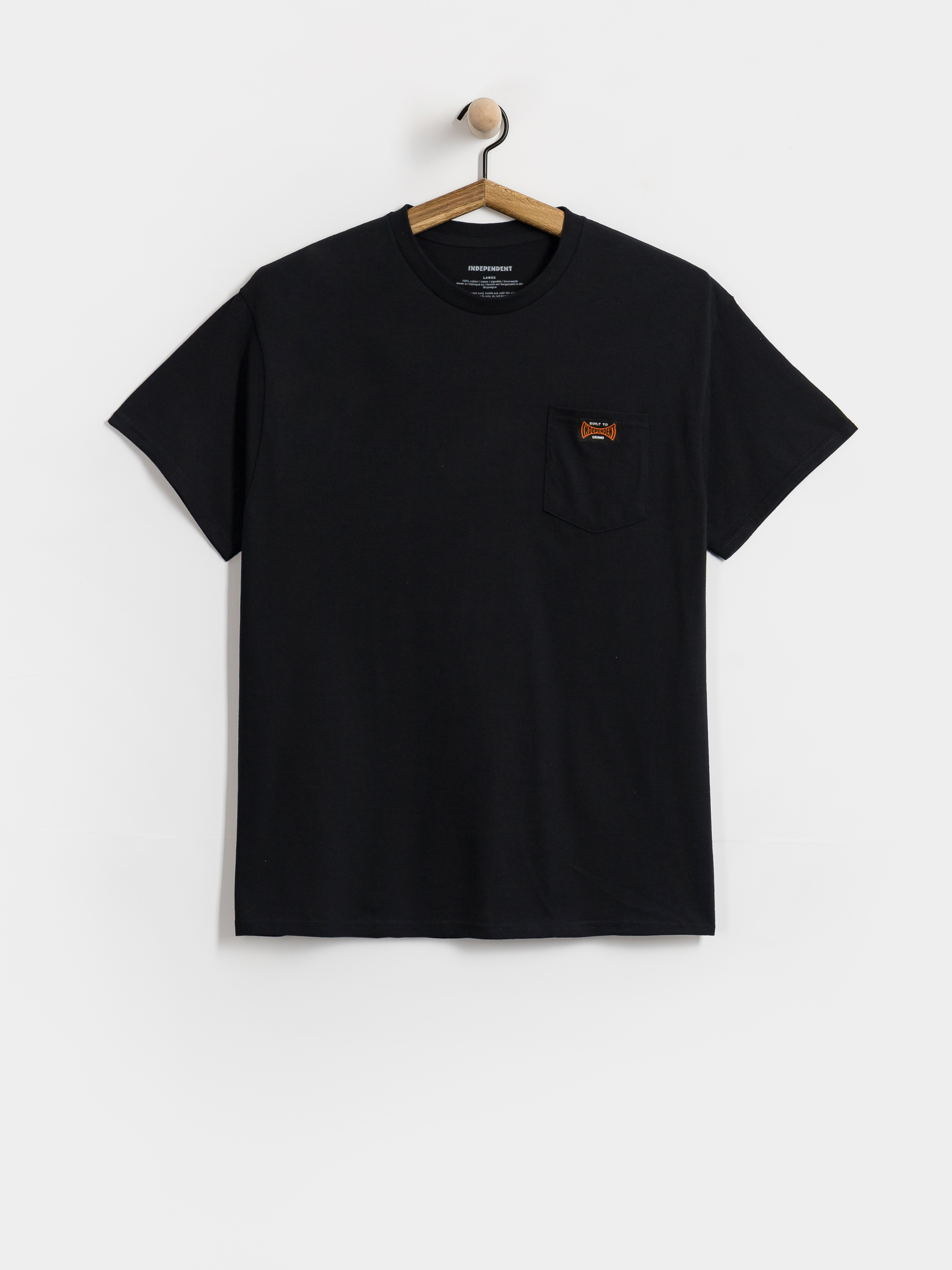 T-shirt Independent Built To Grind Pocket (black)