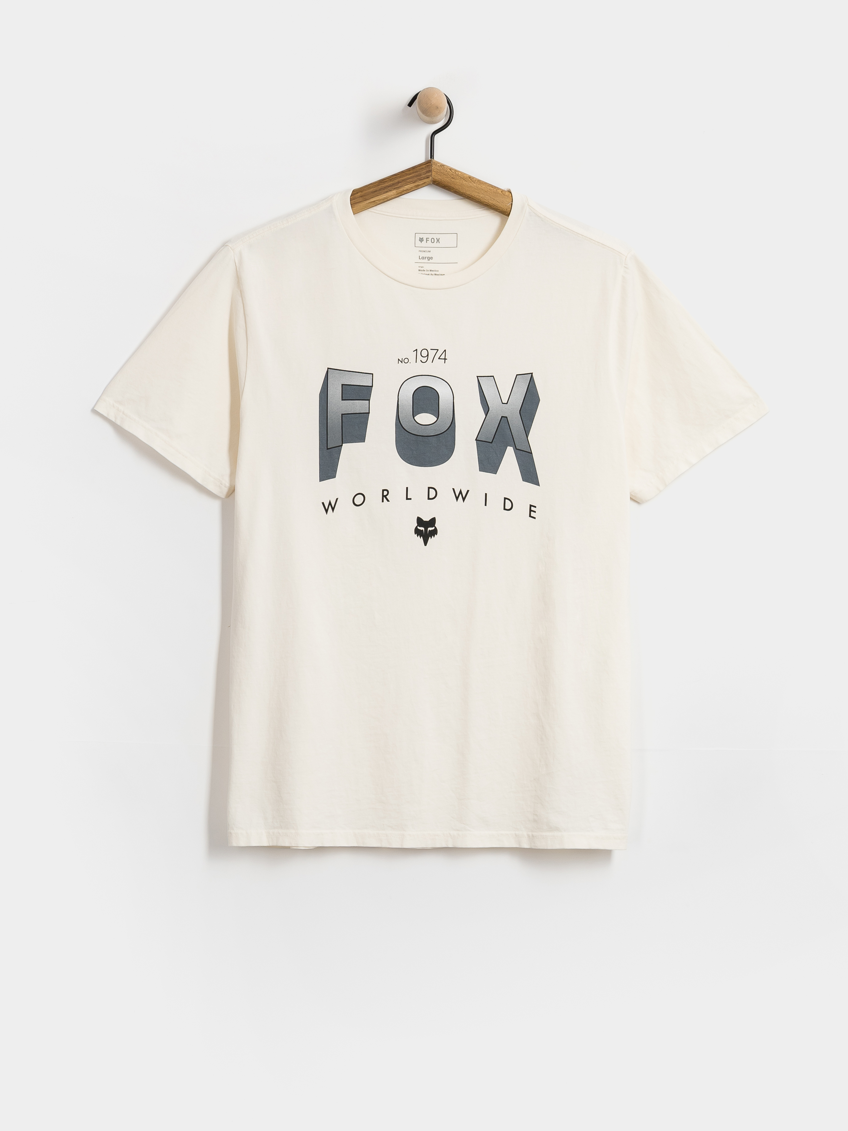 T-shirt Fox Block 195 (off white)