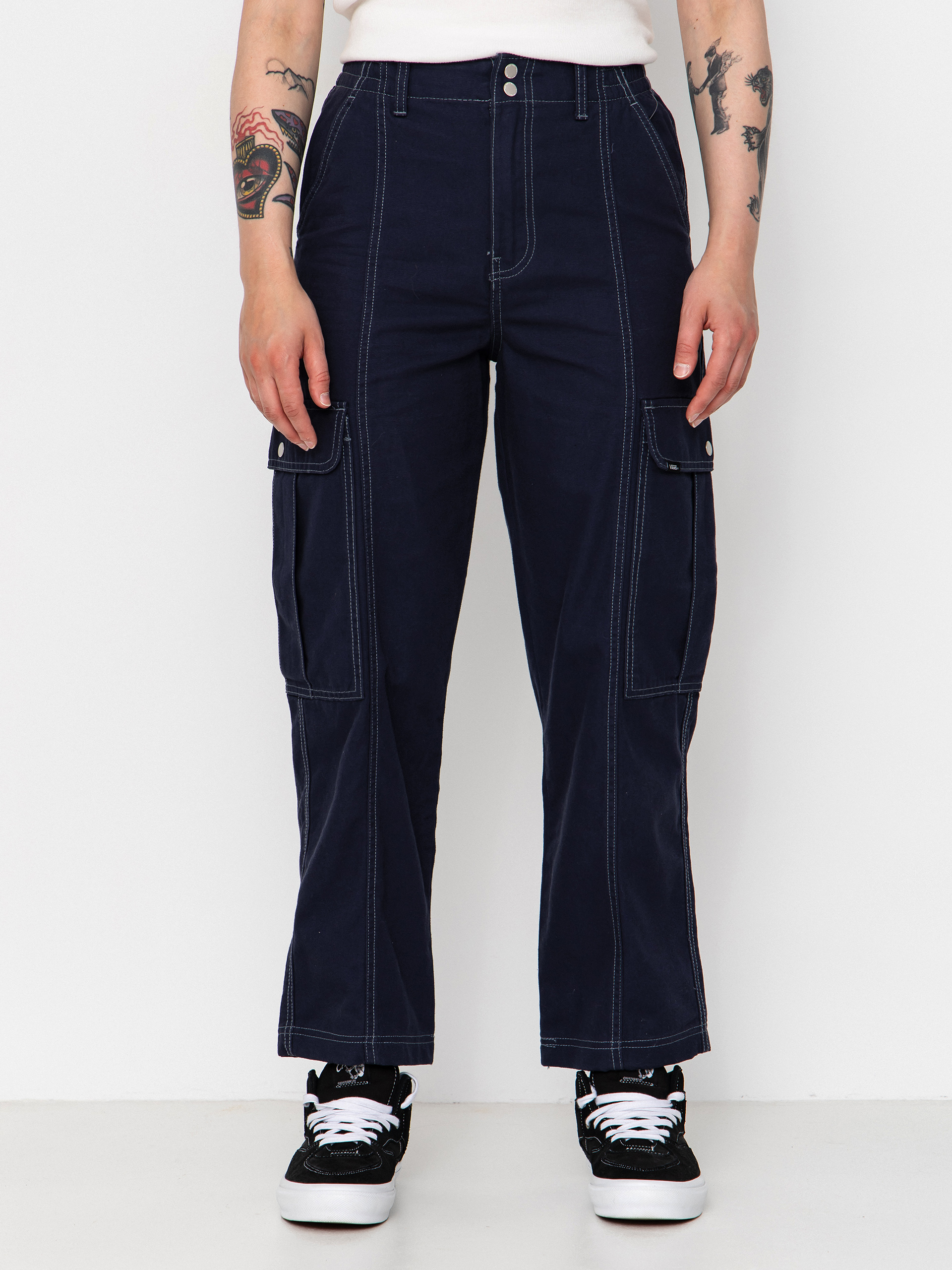 Spodnie Vans 6Oz Canvas Sidewalk Wmn (parisian night)