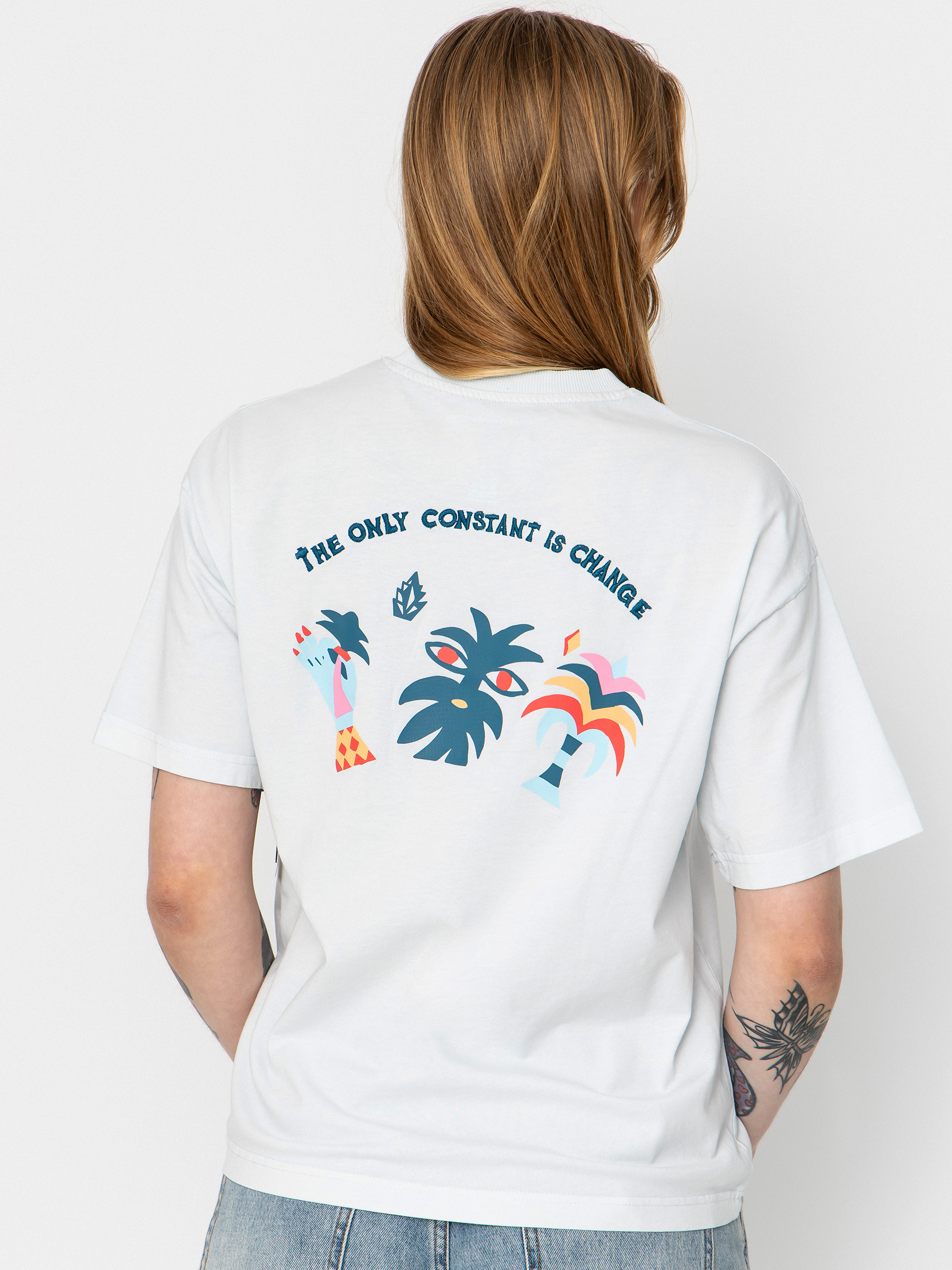 T-shirt Volcom Fa Bruno Lucas 2 Wmn (light blue acid)